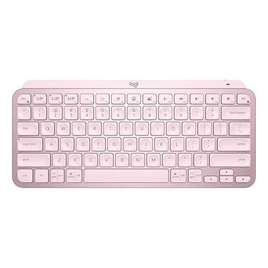 LOGITECH MX KEYS MINI  (Pink)