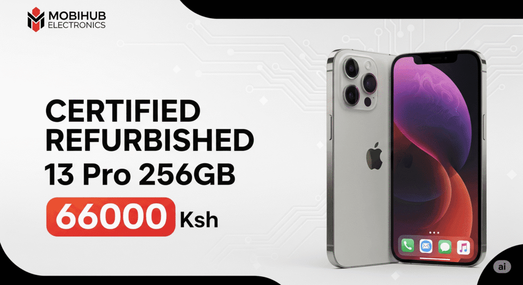 Certified refurbished 13 Pro 256 @ 66,000