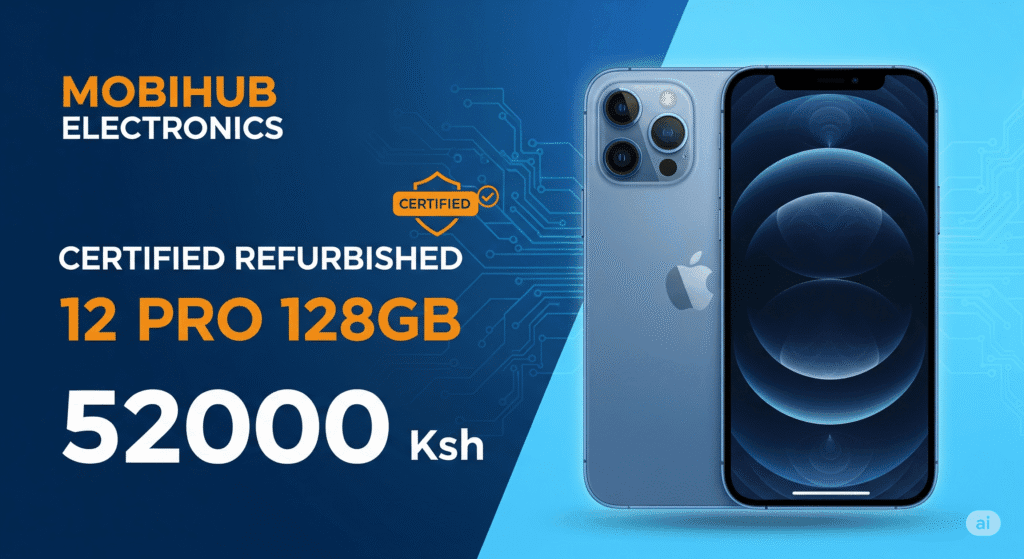 Certified refurbished 12 Pro 128 @ 52,000