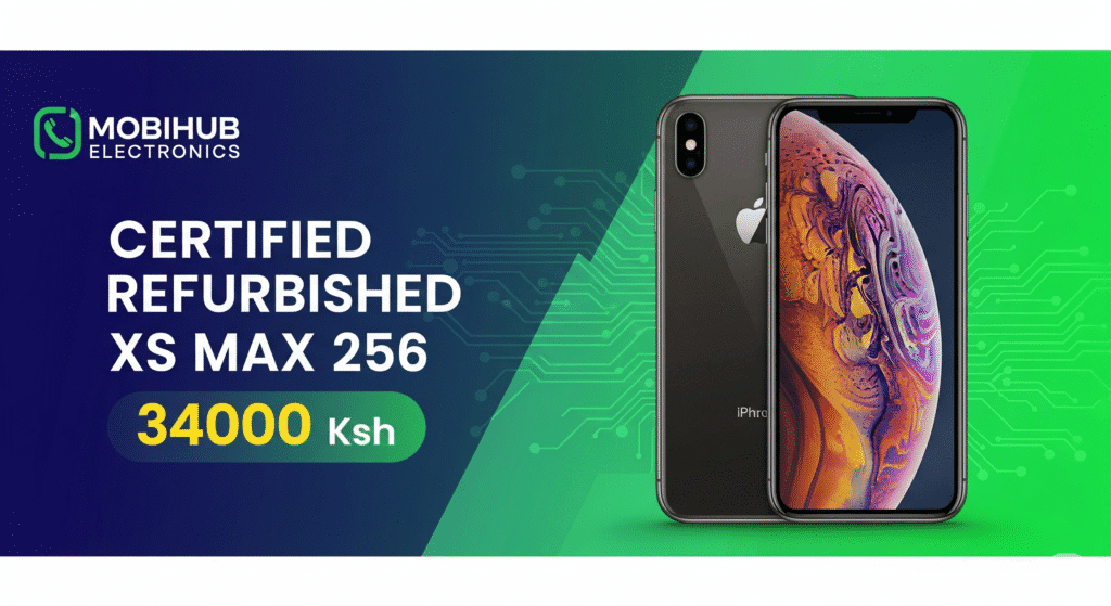 Certified refurbished XS Max 256 @ 34,000
