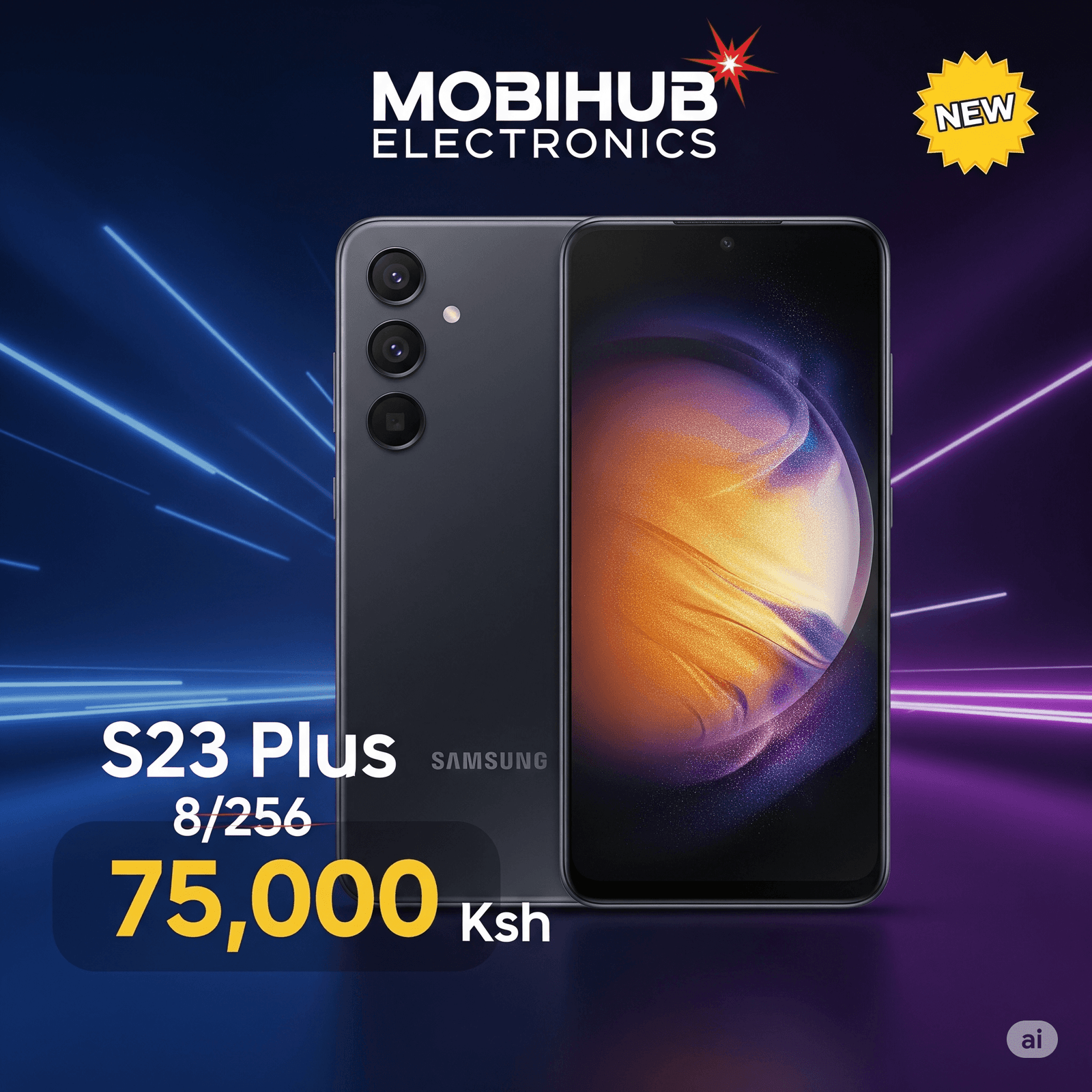 Samsung S23 plus 8/256@75000