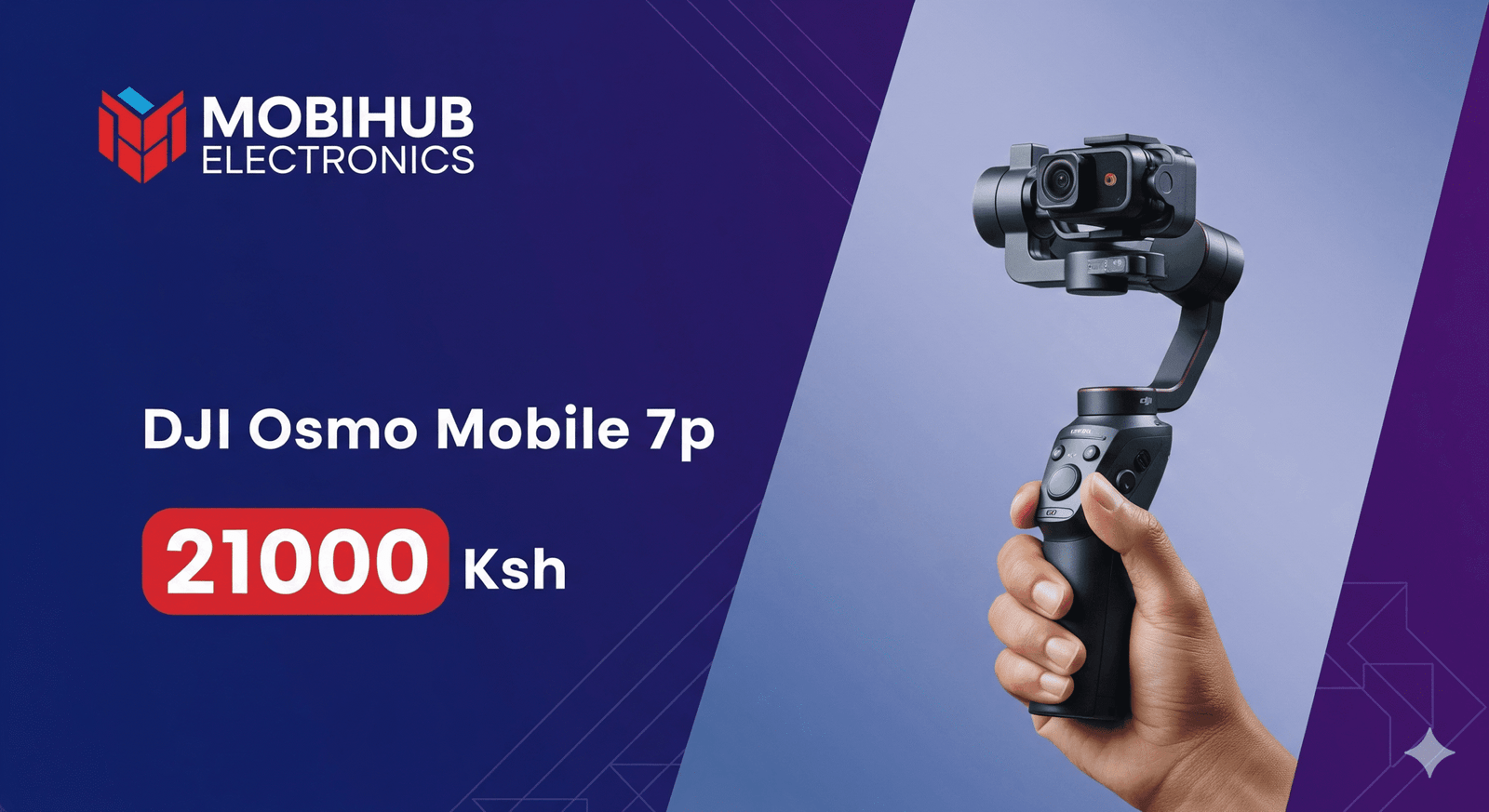 Dji osmo mobile 7p smartphone gimbal@21000