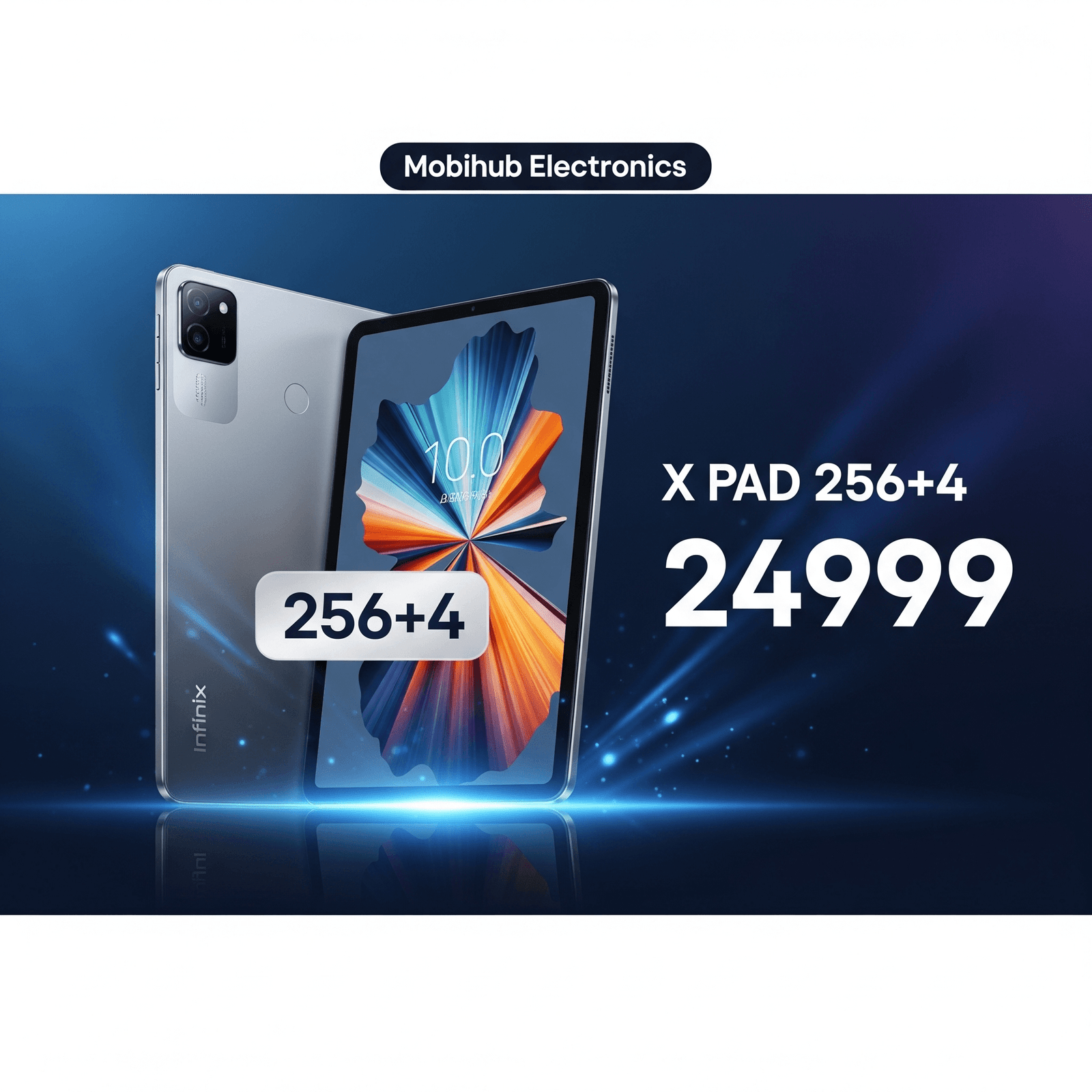 Infinix tablet *X PAD 256+4 @ 24999