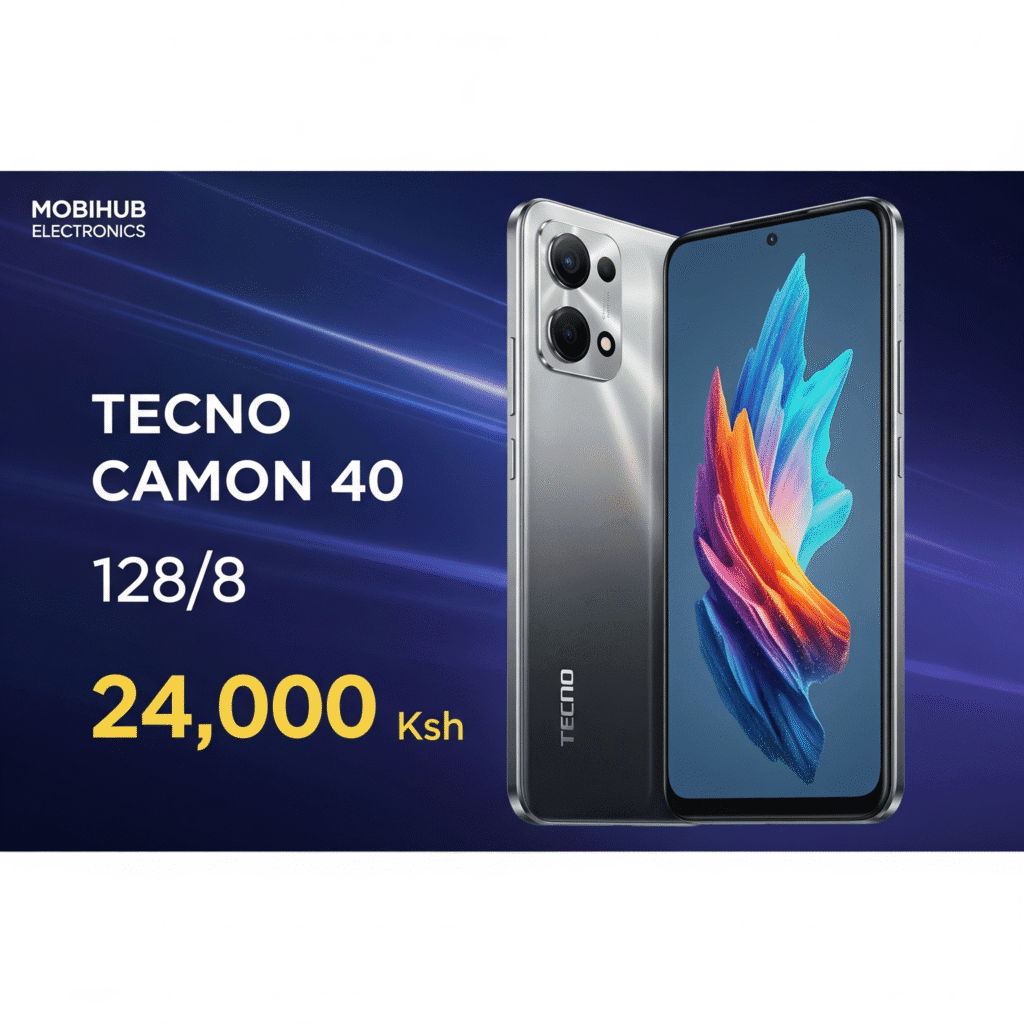 Tecno Camon40 128/8@ 24000