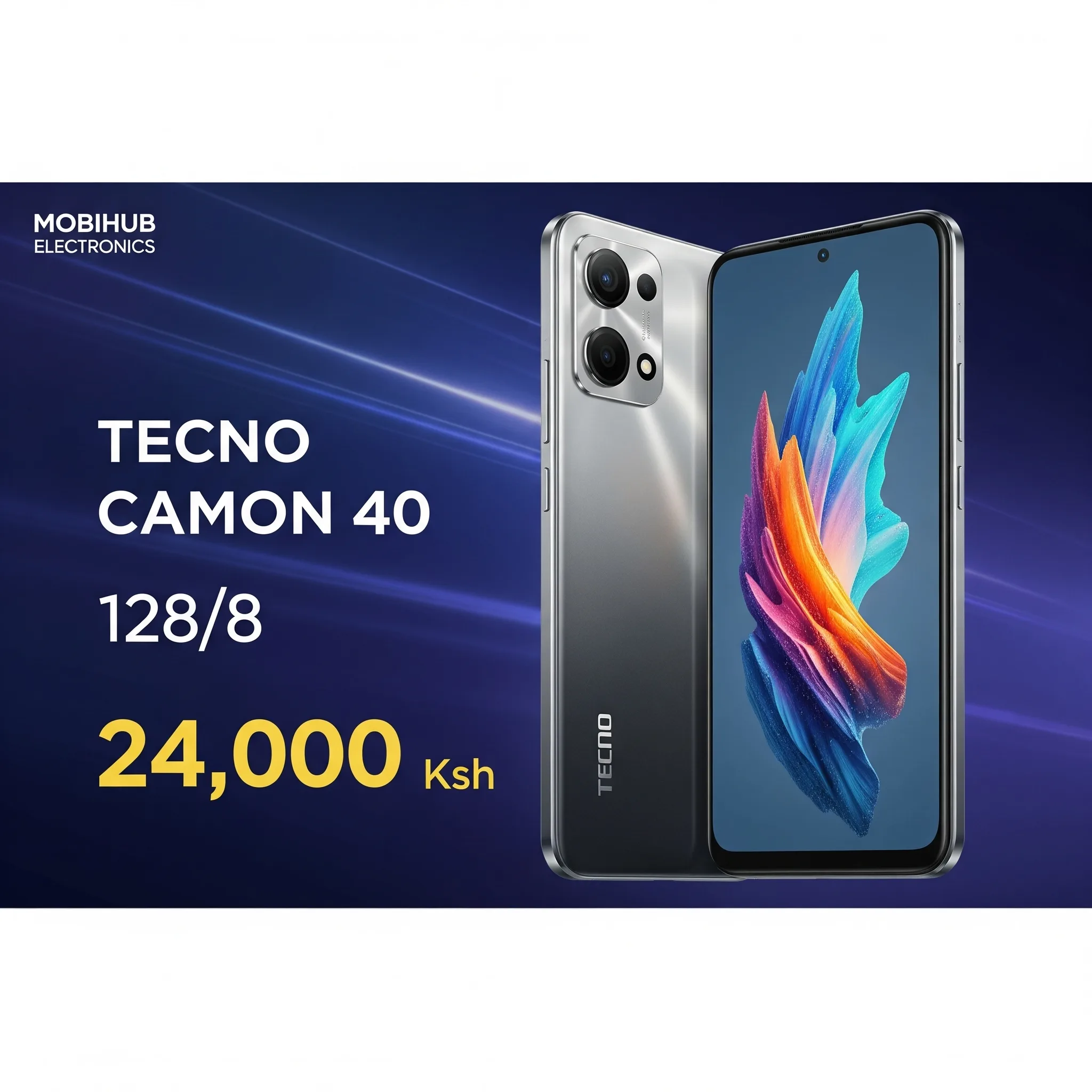 Tecno Camon40 128/8@ 24000