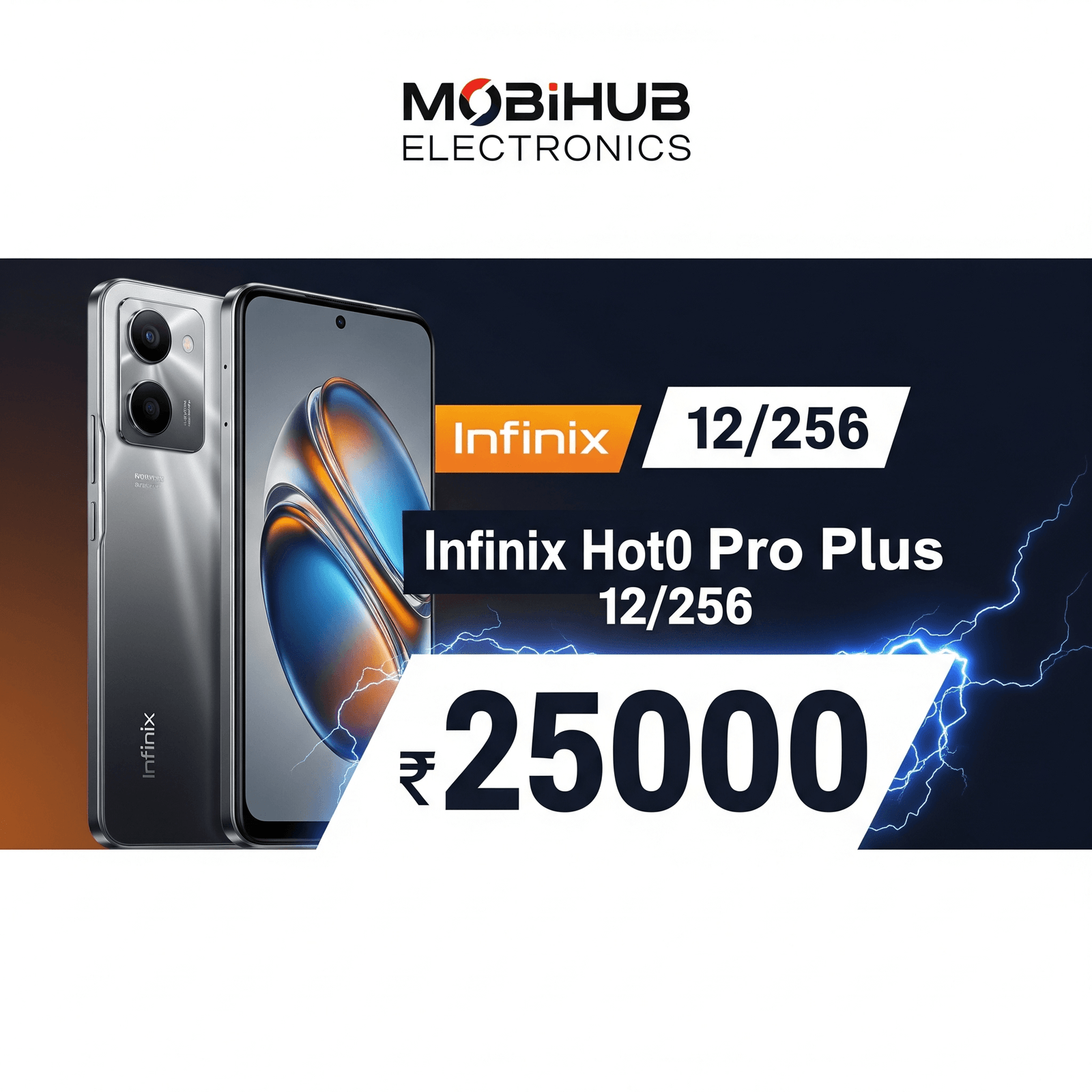 Infinix hot 50 pro plus 12/256 @25000