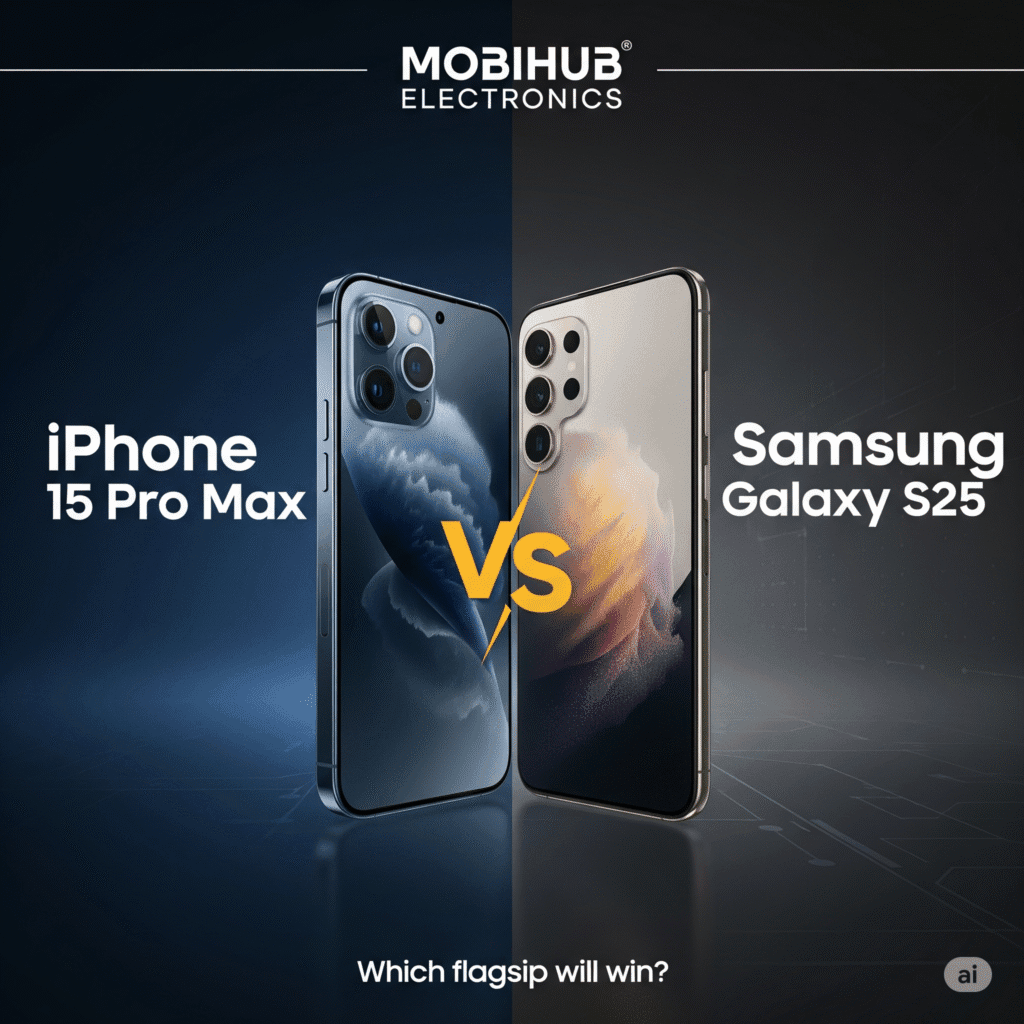 iPhone 15 Pro Max vs Samsung Galaxy S25