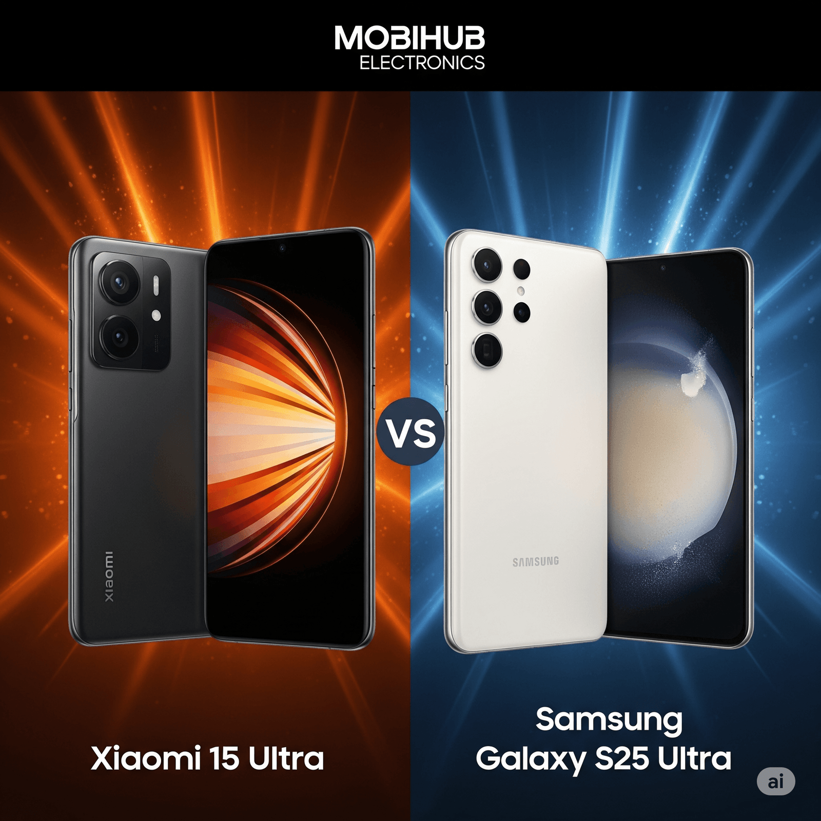 Xiaomi 15 Ultra vs Samsung Galaxy S25 Ultra