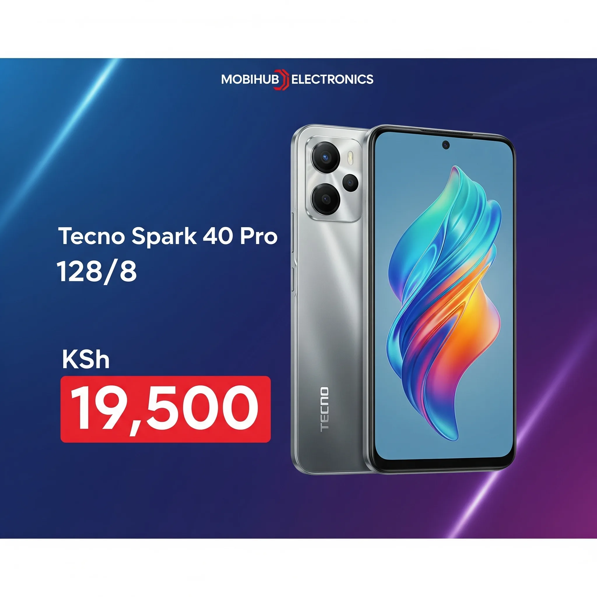 Tecno spark40 pro 128/8 @ 19,500🆕