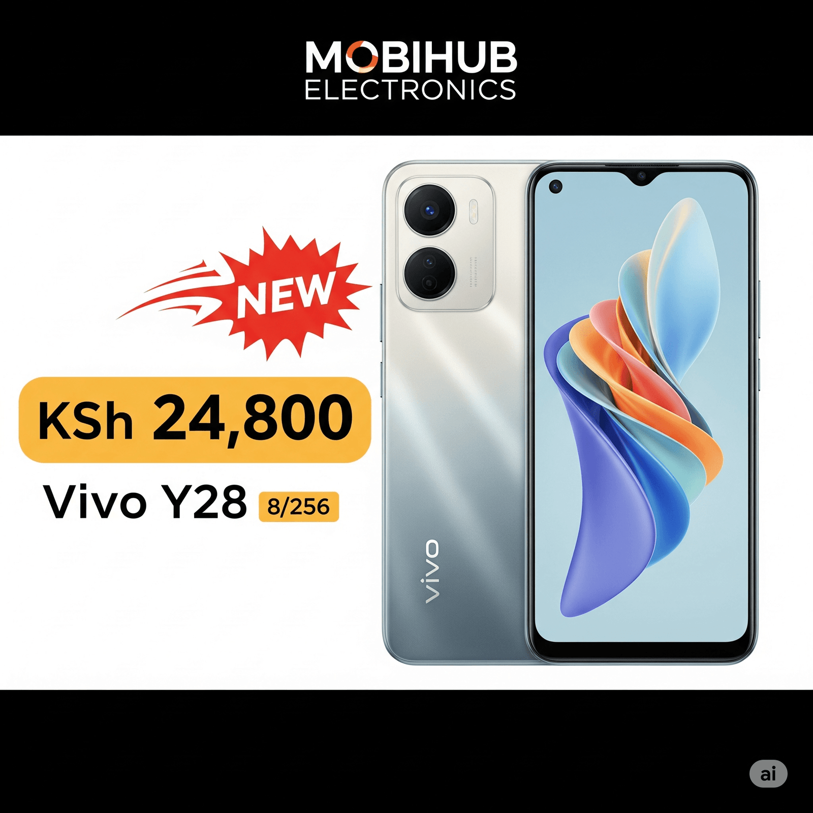 Vivo Y28 8/256@24800