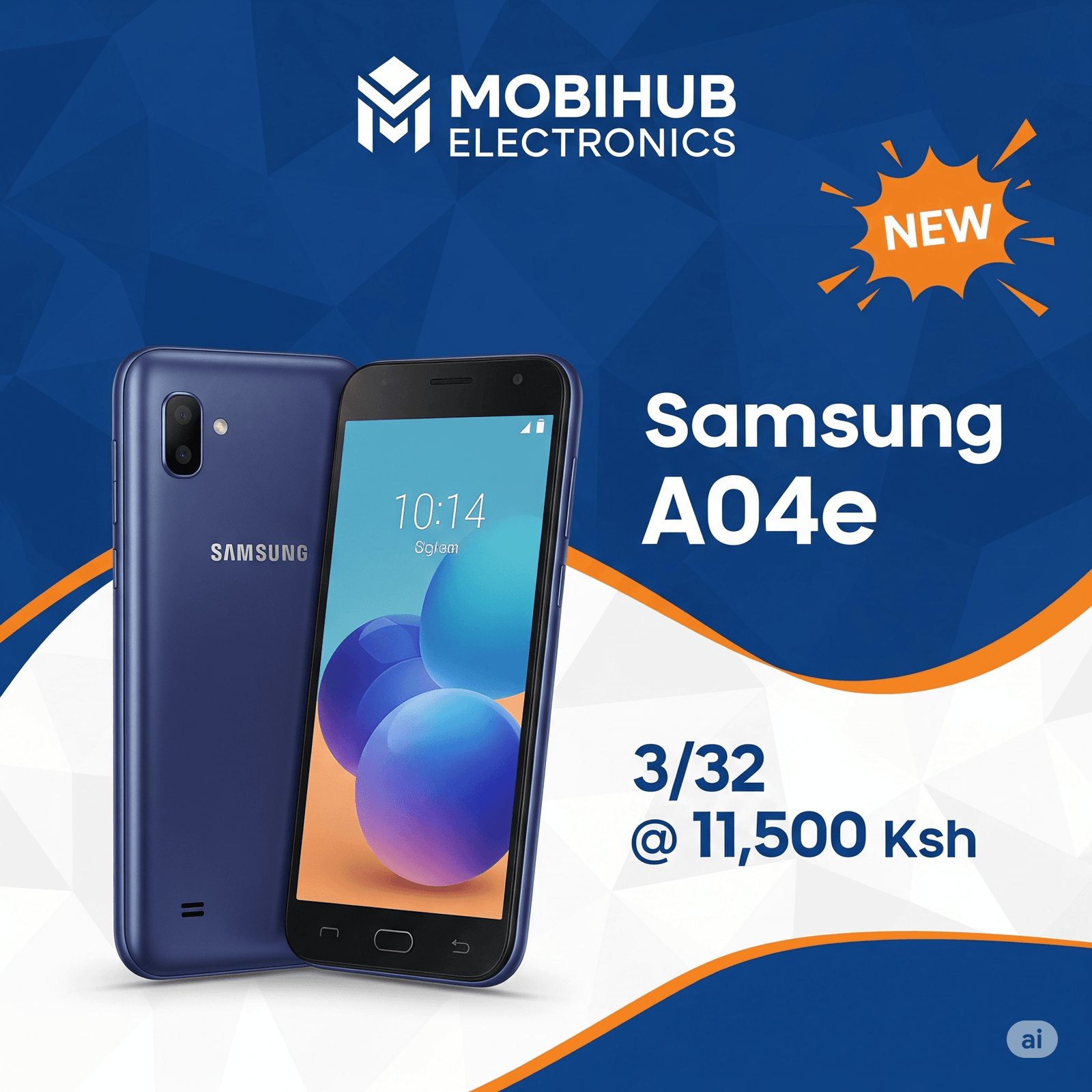 Samsung A04e 3/32@11500