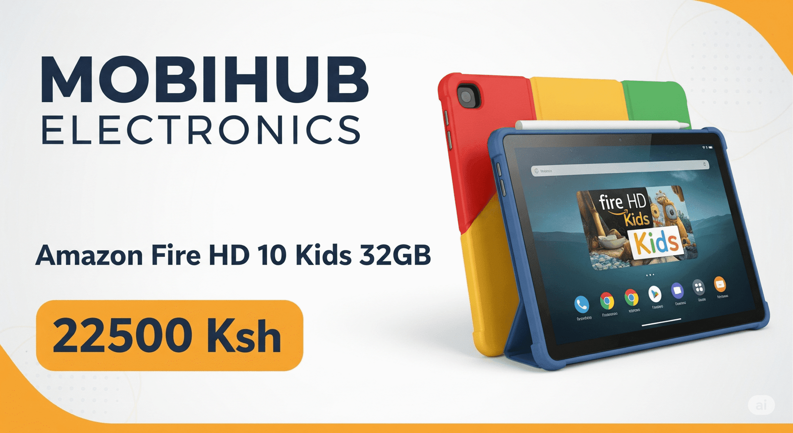 Amazon fire HD10 kids 32gb@22500