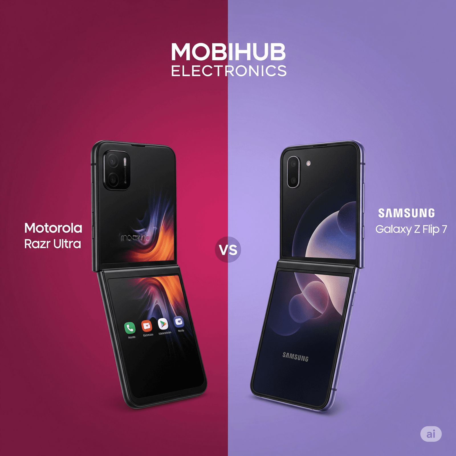 Motorola Razr Ultra vs Samsung Galaxy Z Flip 7