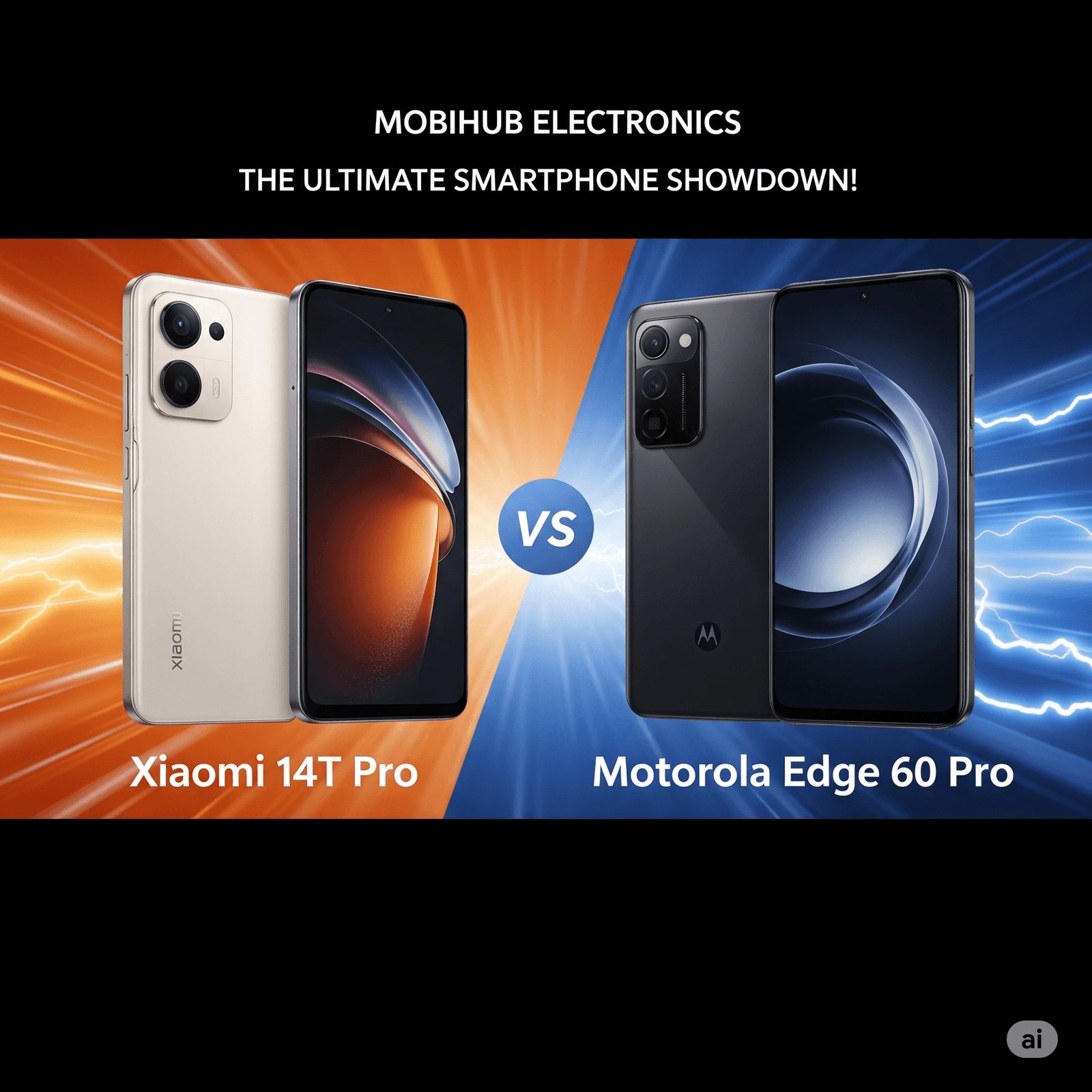 Xiaomi 14T Pro vs Motorola Edge 60 Pro