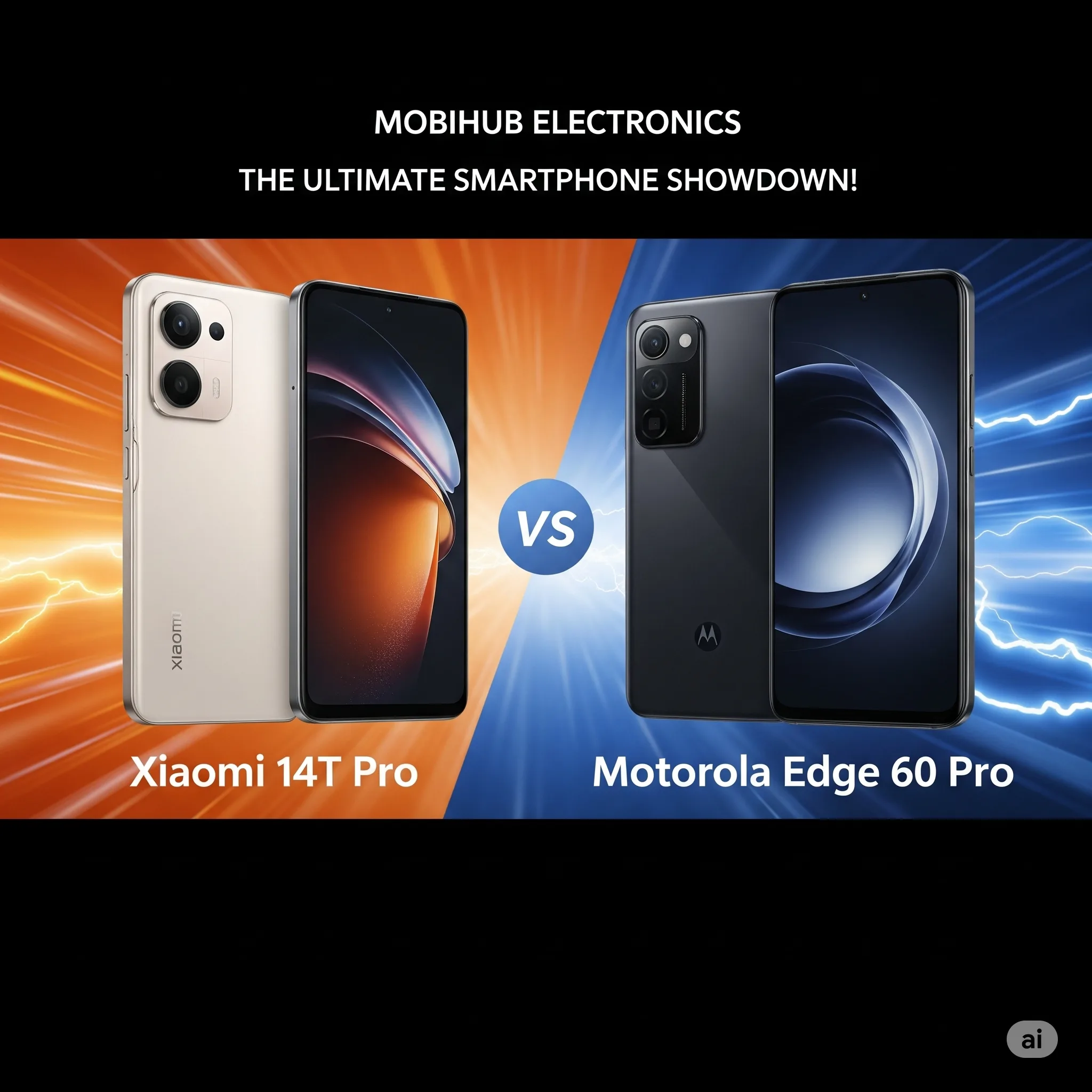 Xiaomi 14T Pro vs Motorola Edge 60 Pro