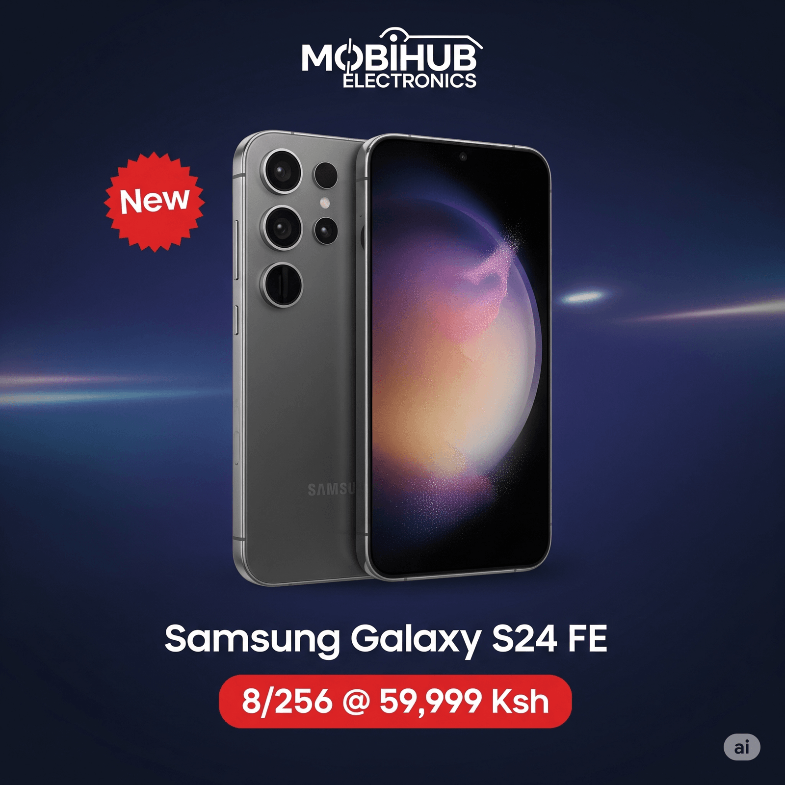 Samsung galaxy S24fe 8/256@59,999