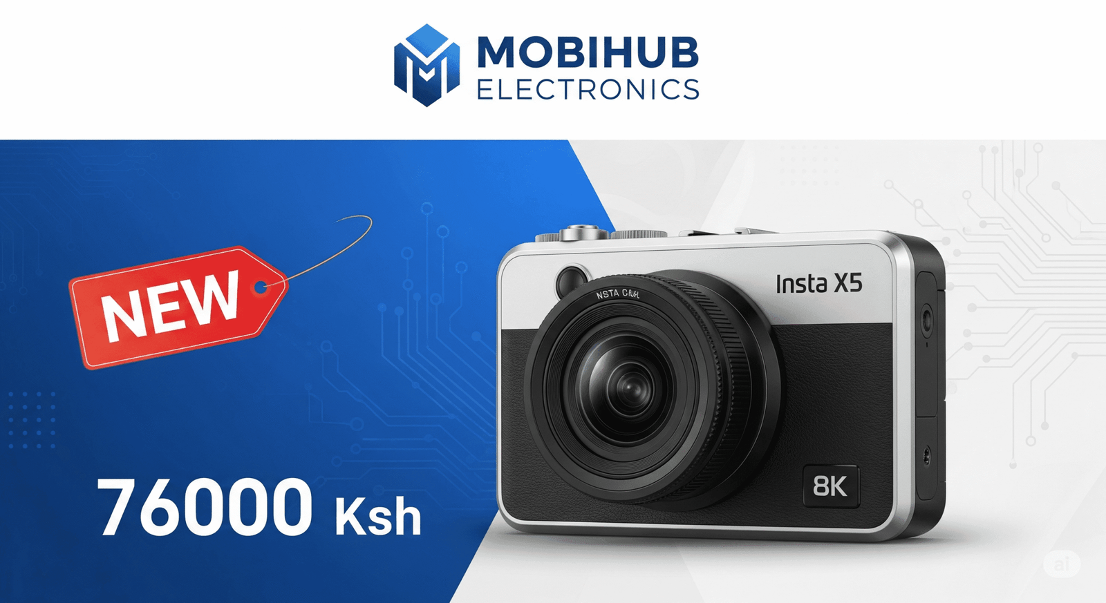 Insta X5 8K @76,000🆕