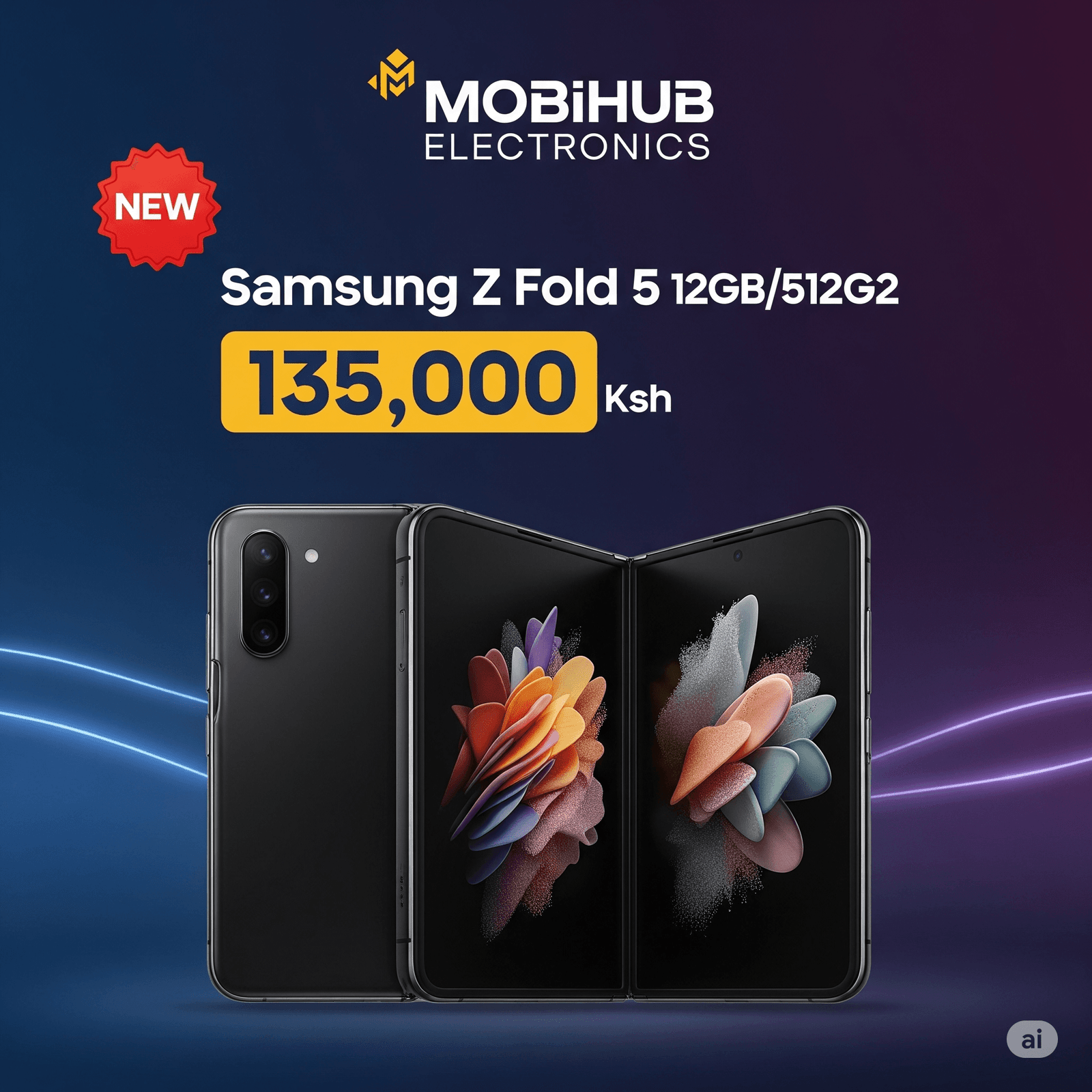 Samsung z fold 5 12/512@135000