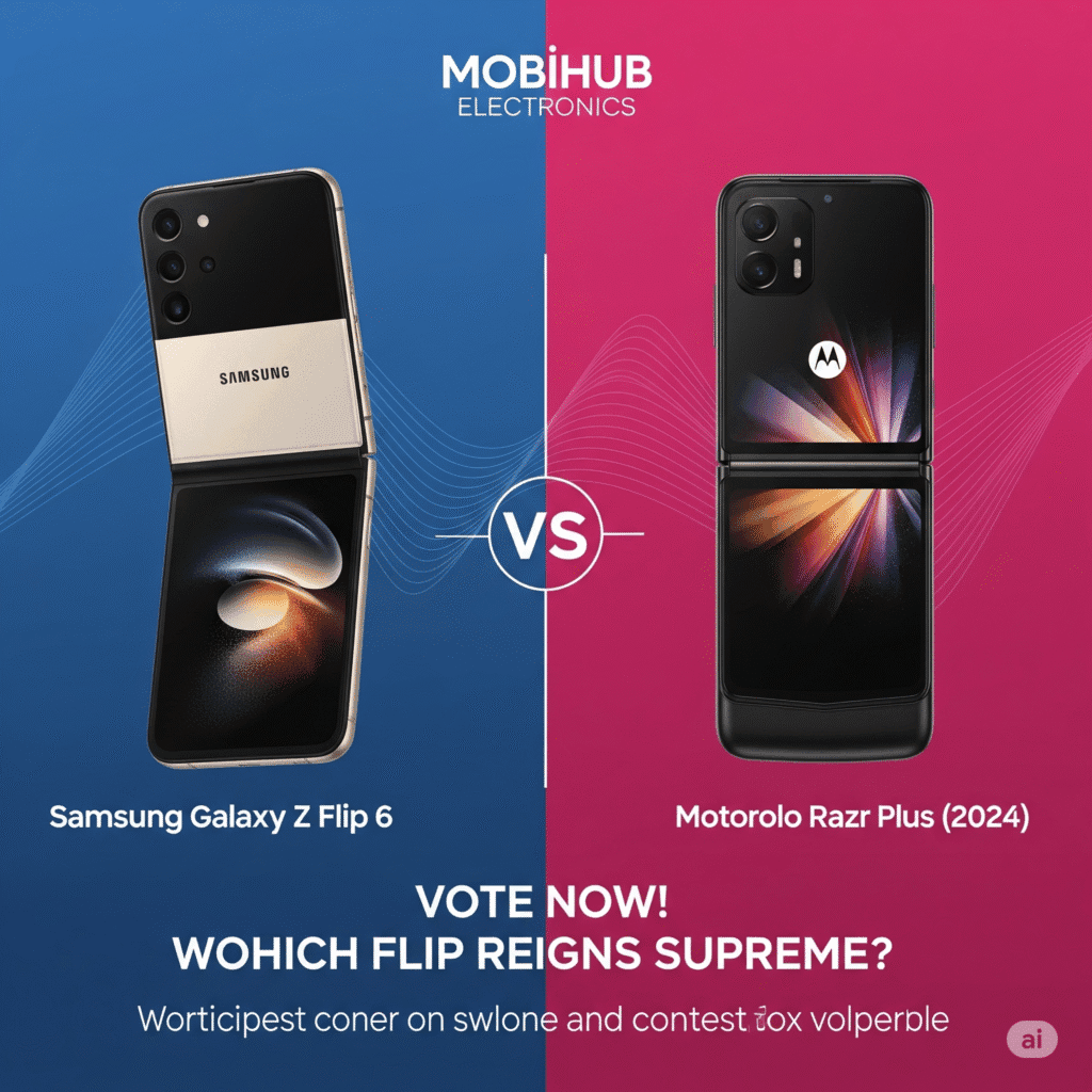 Samsung Galaxy Z Flip 6 vs Motorola Razr Plus (2024)