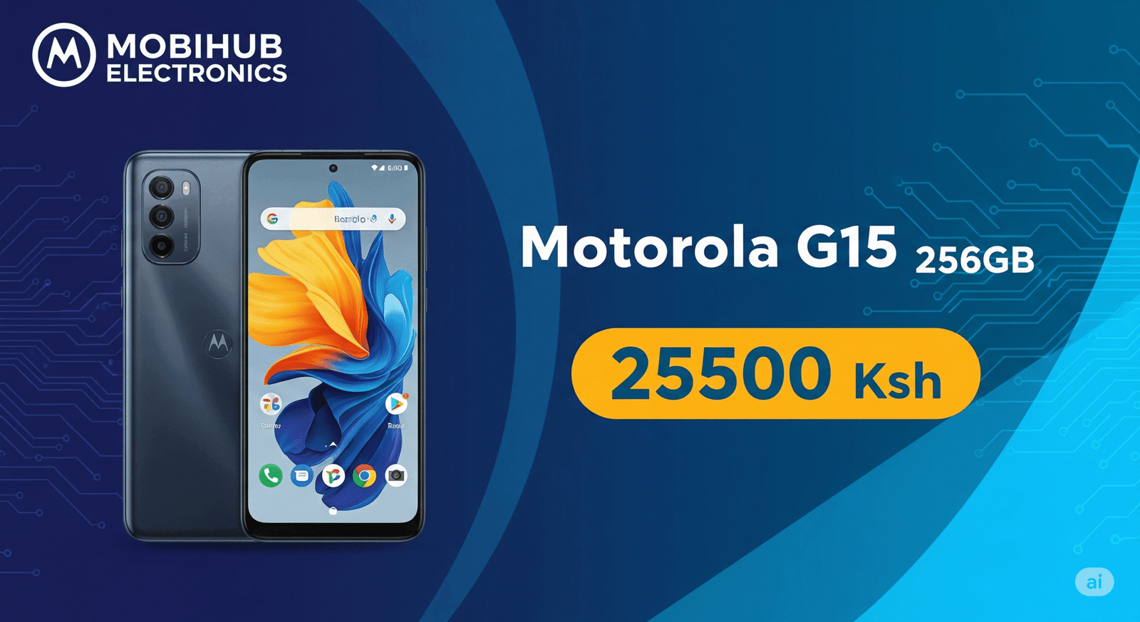 Motorola G15 256gb 25500