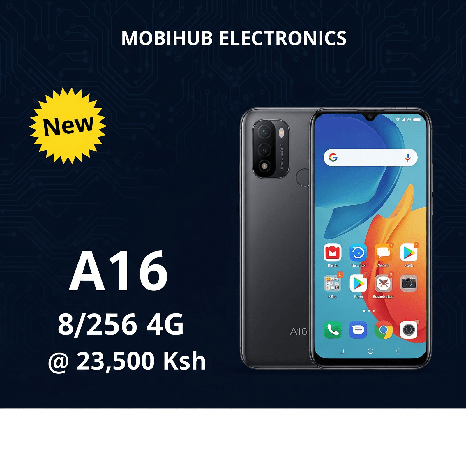 A16 8/256 4G@23500