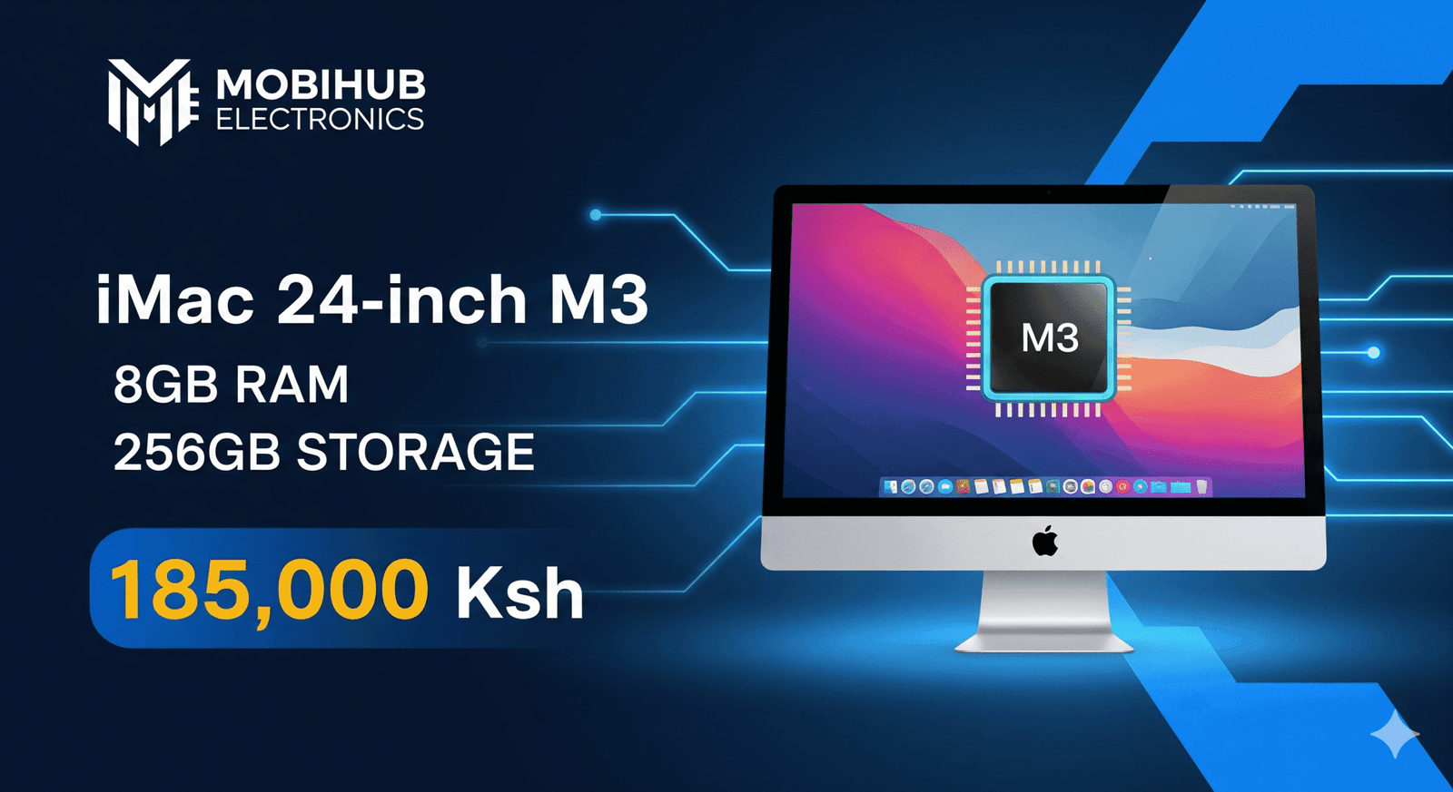 Imac 24inch M3 8/256@185000