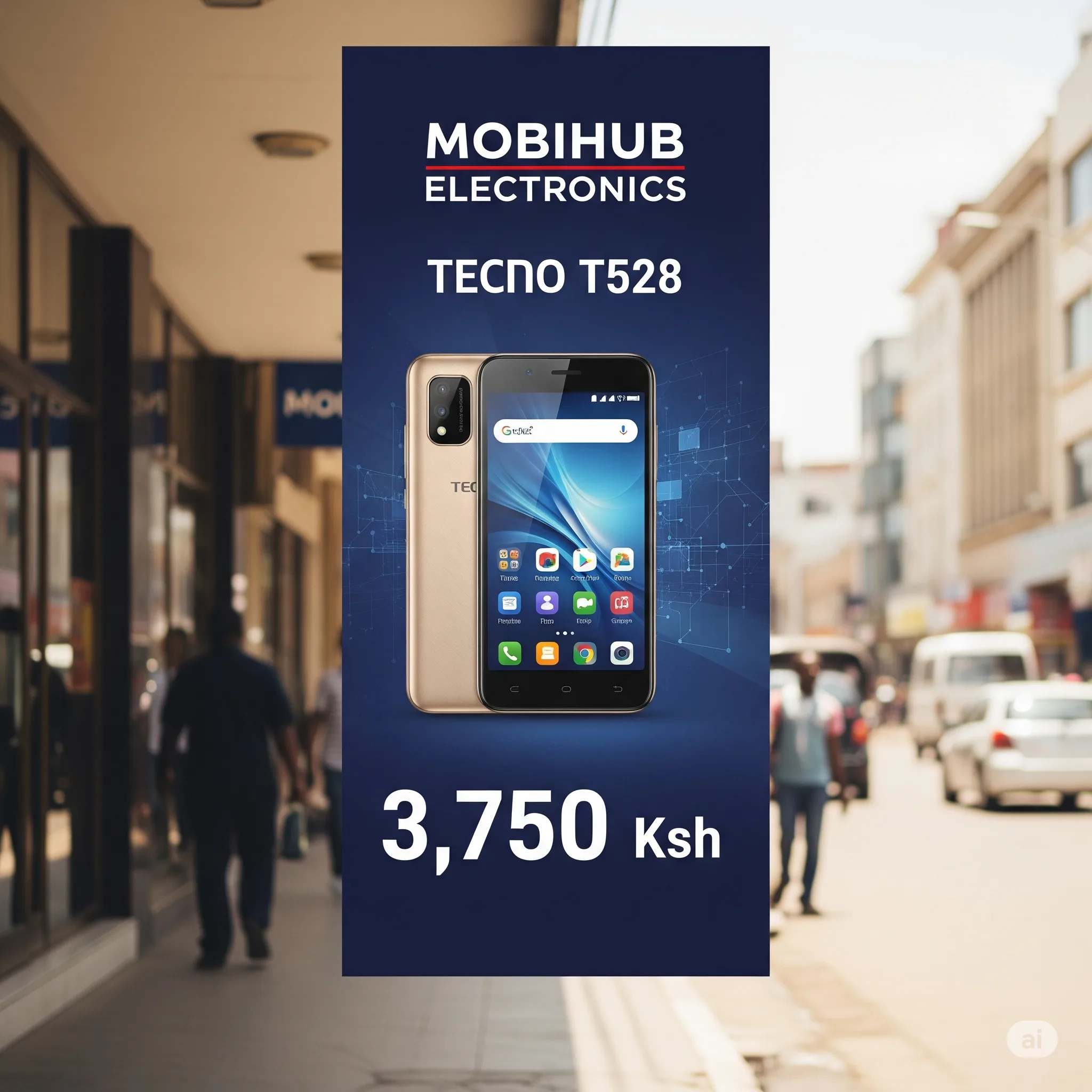 Tecno T528@3750🆕