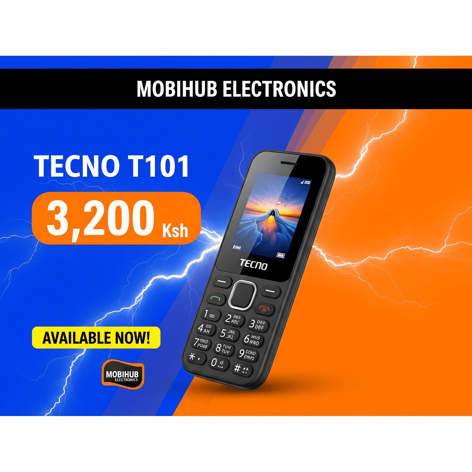 Tecno T101@3200🆕