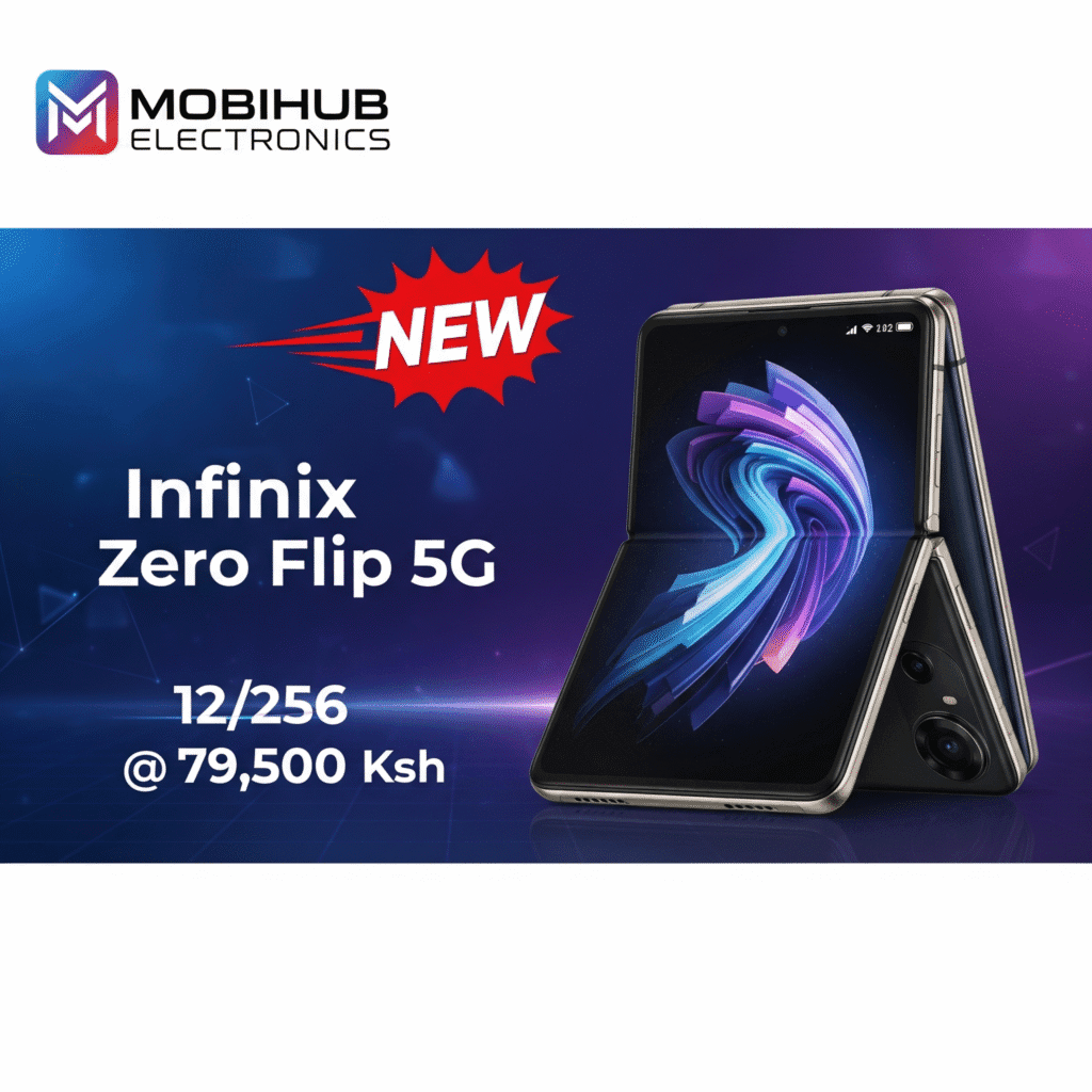 Infinix zero flip 5G 12/256@79,500