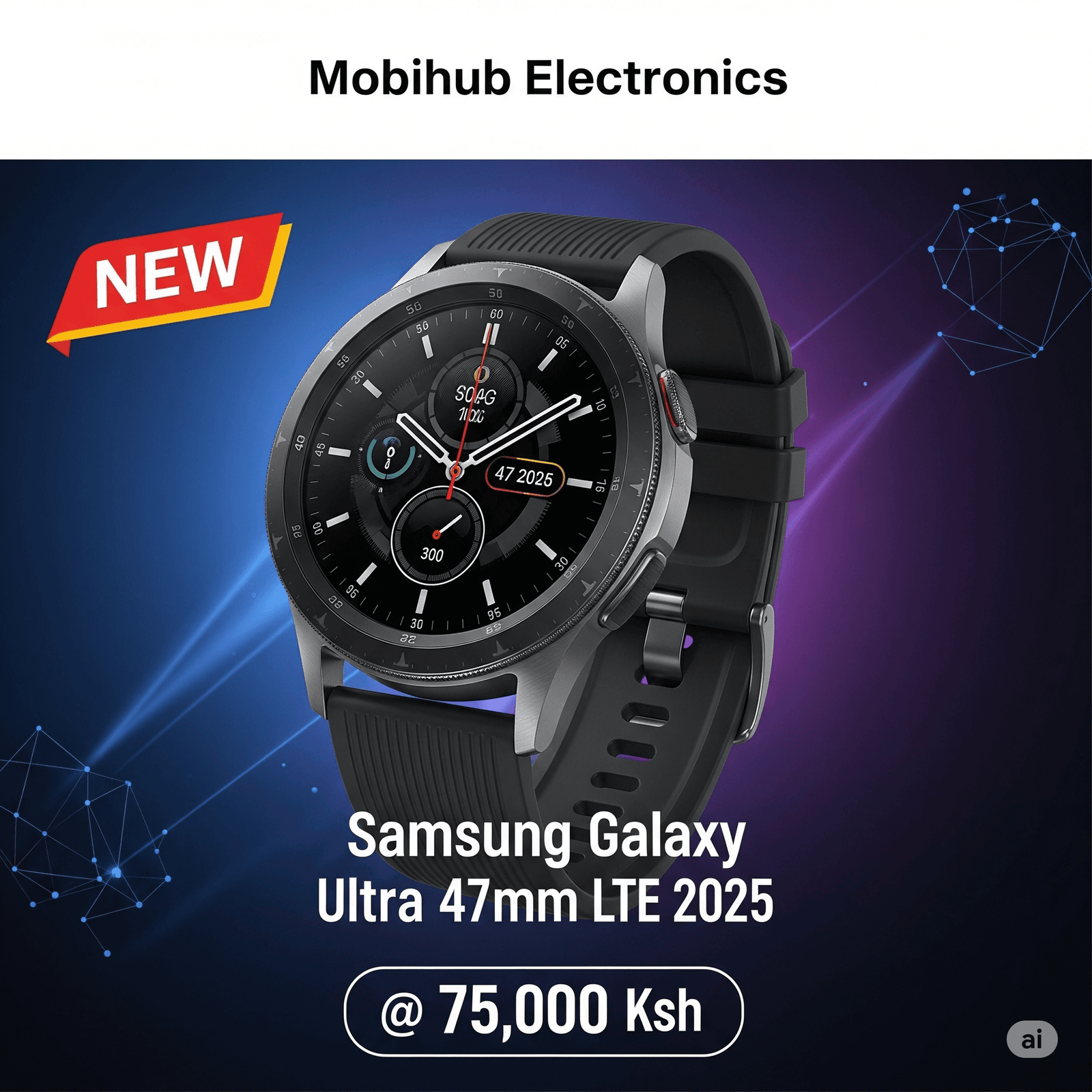 Watch Ultra 47mm LTE 2025@75000🆕