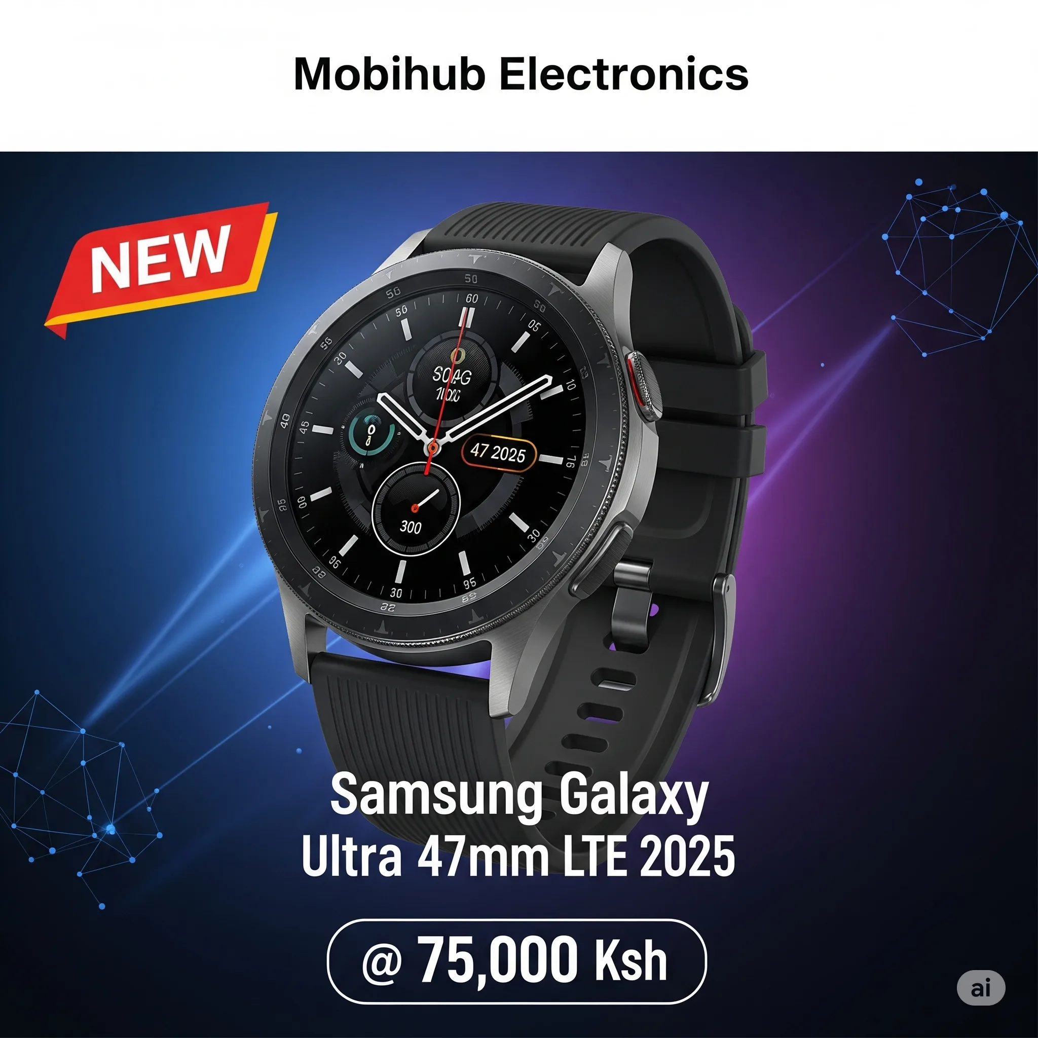 Watch Ultra 47mm LTE 2025@75000🆕