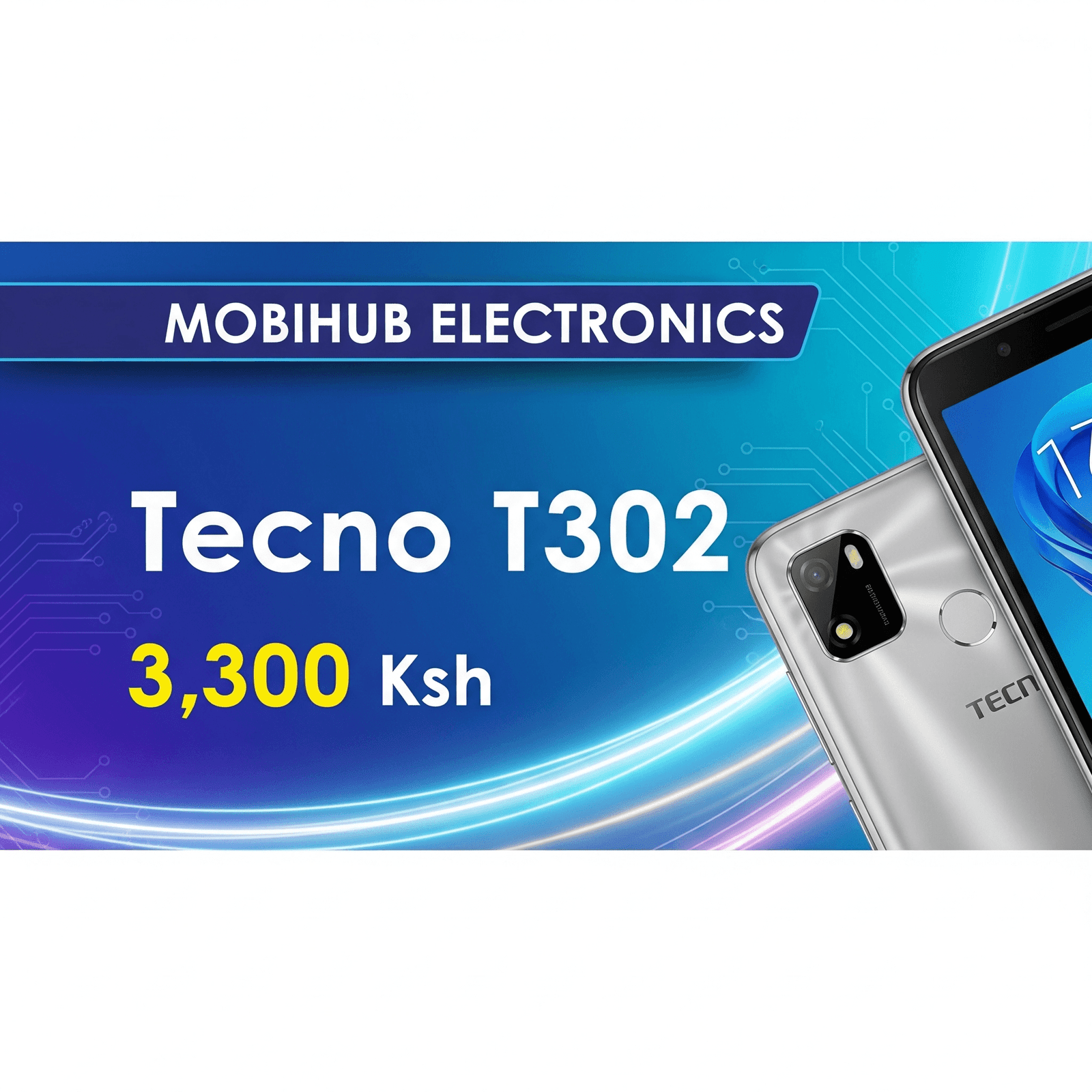 Tecno T302@3300🆕