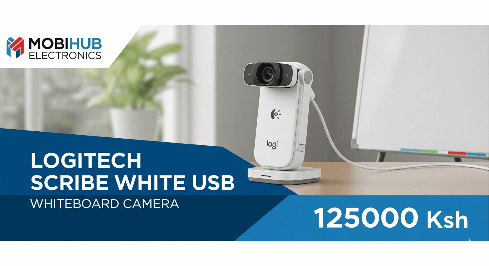LOGITECH SCRIBE WHITE USB - 125000