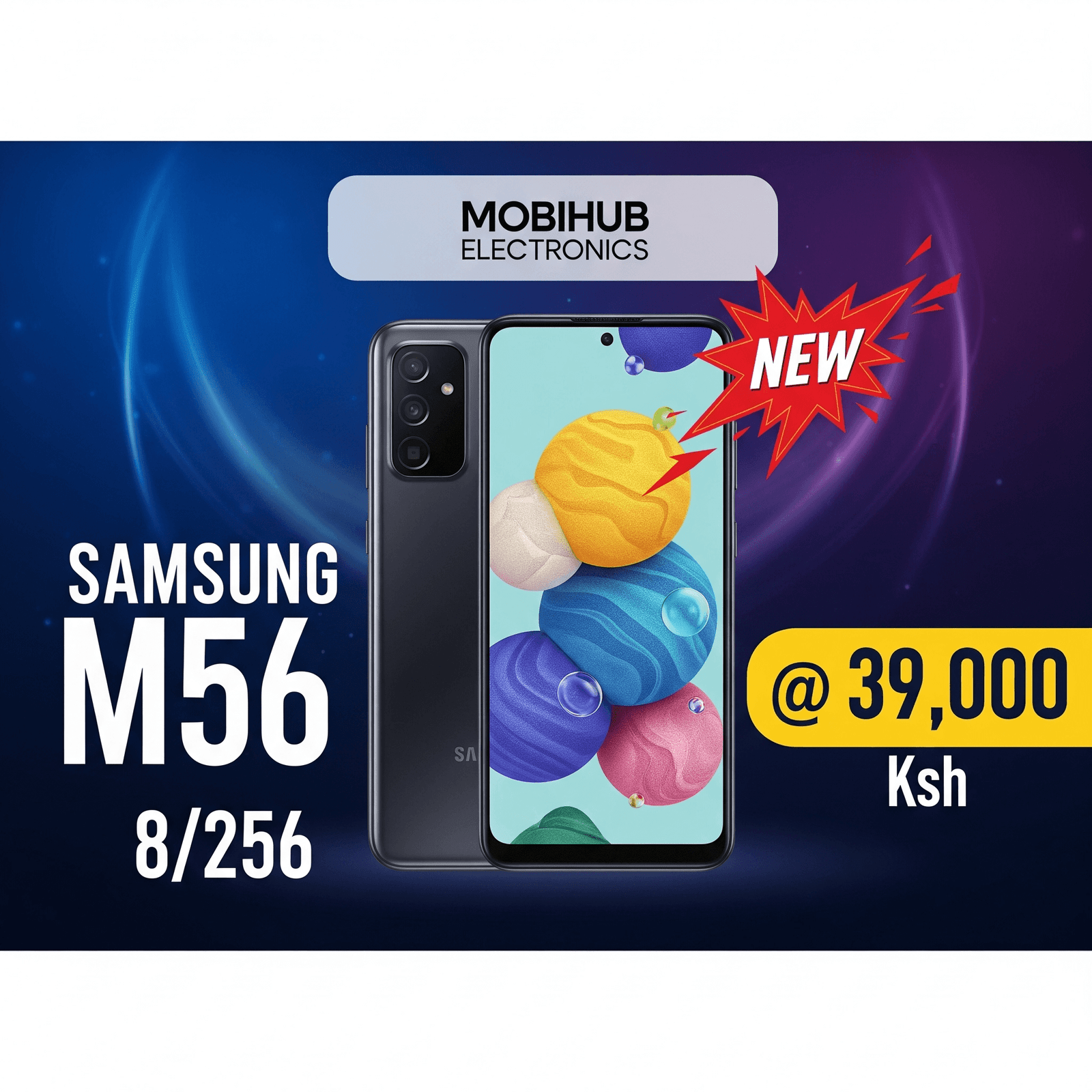Samsung M56 8/256@39,000🆕