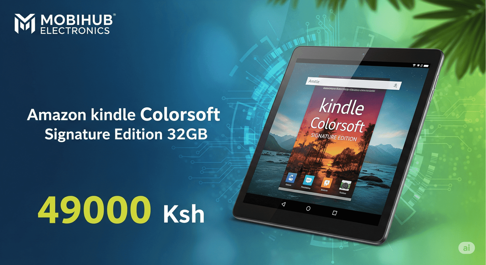 Amazon Kindle colours coloursoft sign edition 32gb@49000