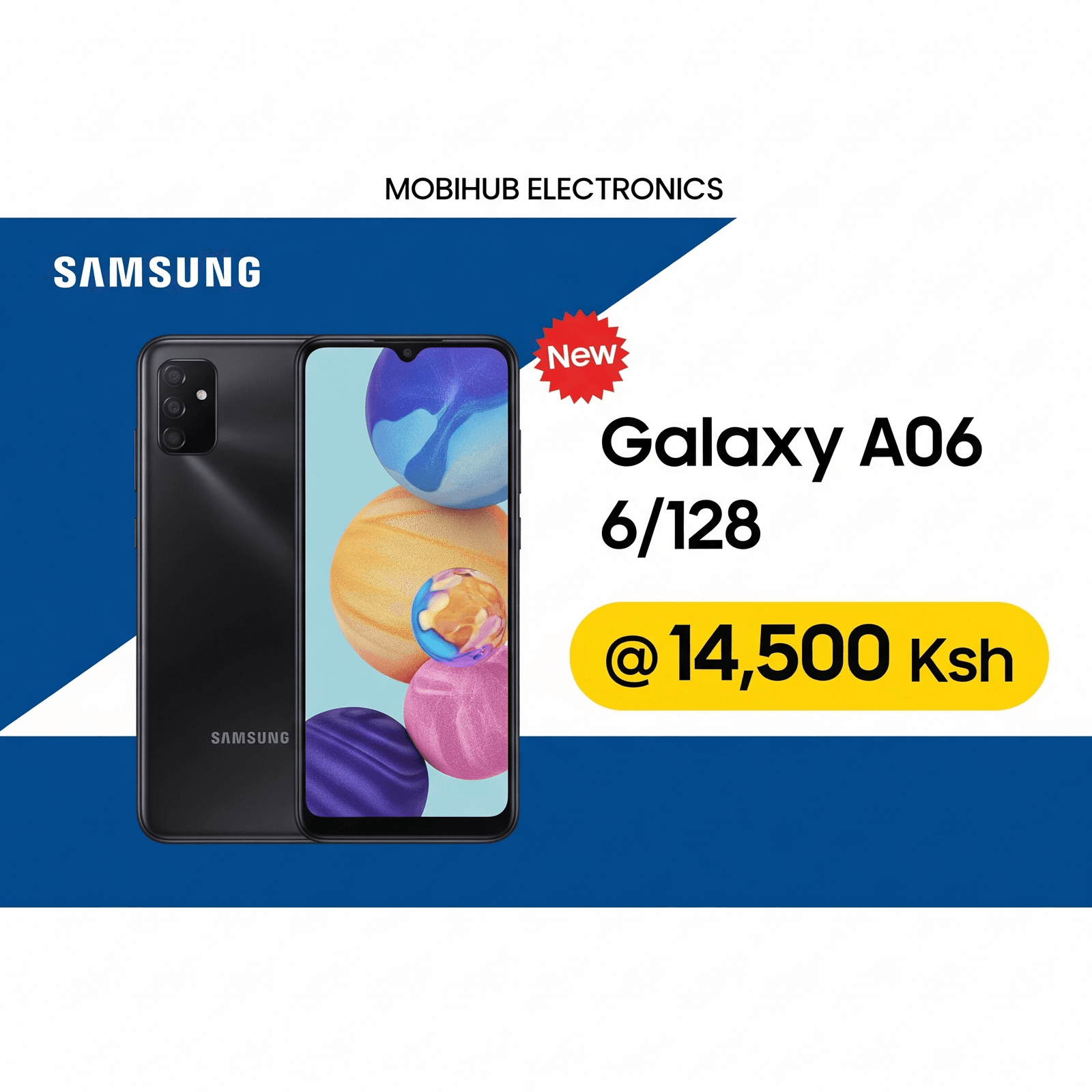 Samsung galaxy A06 6/128@14500