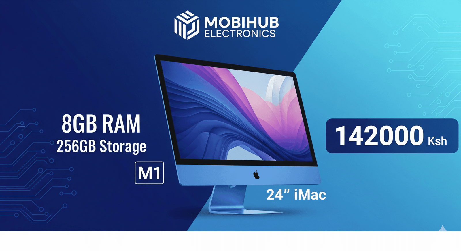 Imac 24inch M1 8/256@142,000