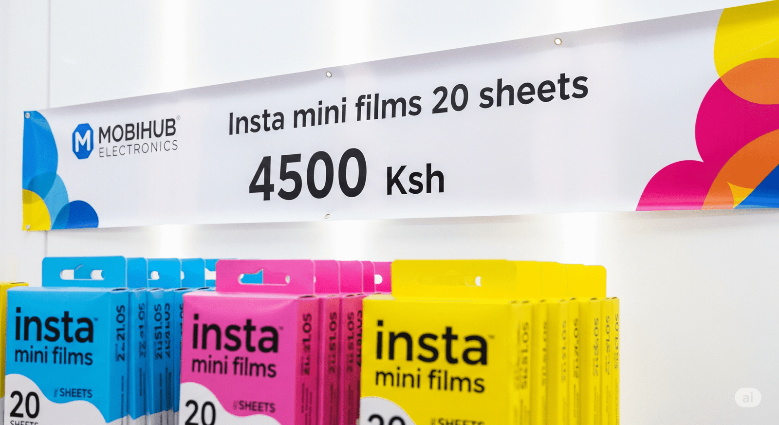 Insta mini films 20sheets@4500