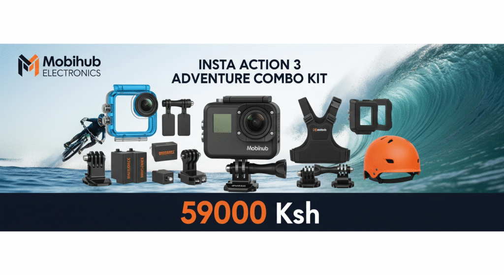 insta Action 3 adventure combo kit@59000