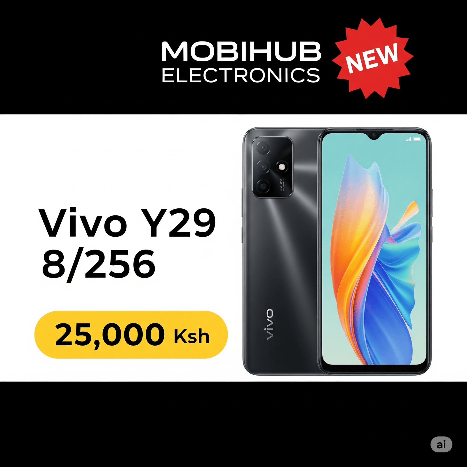 Vivo Y29 8/256@25,000🆕