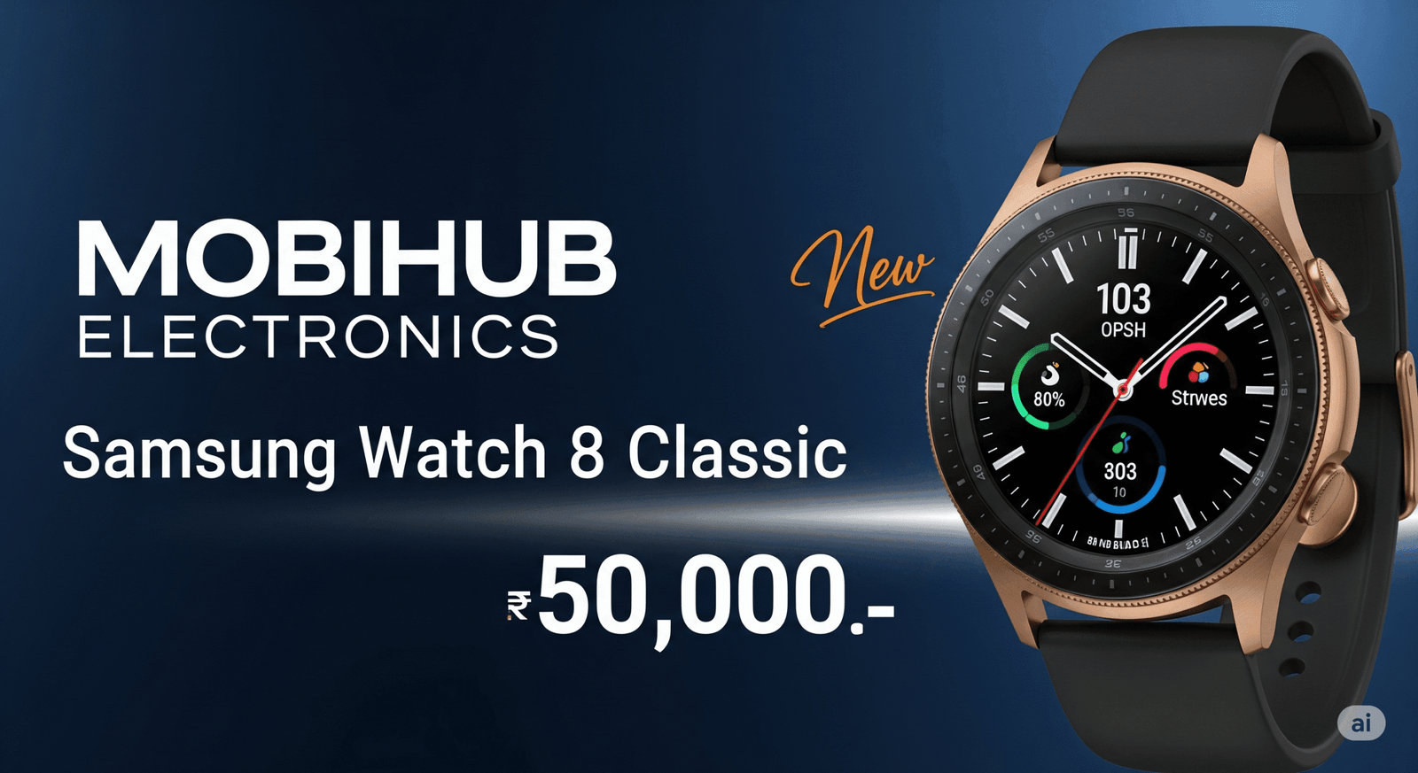 Samsung watch 8 classic@50,000🆕