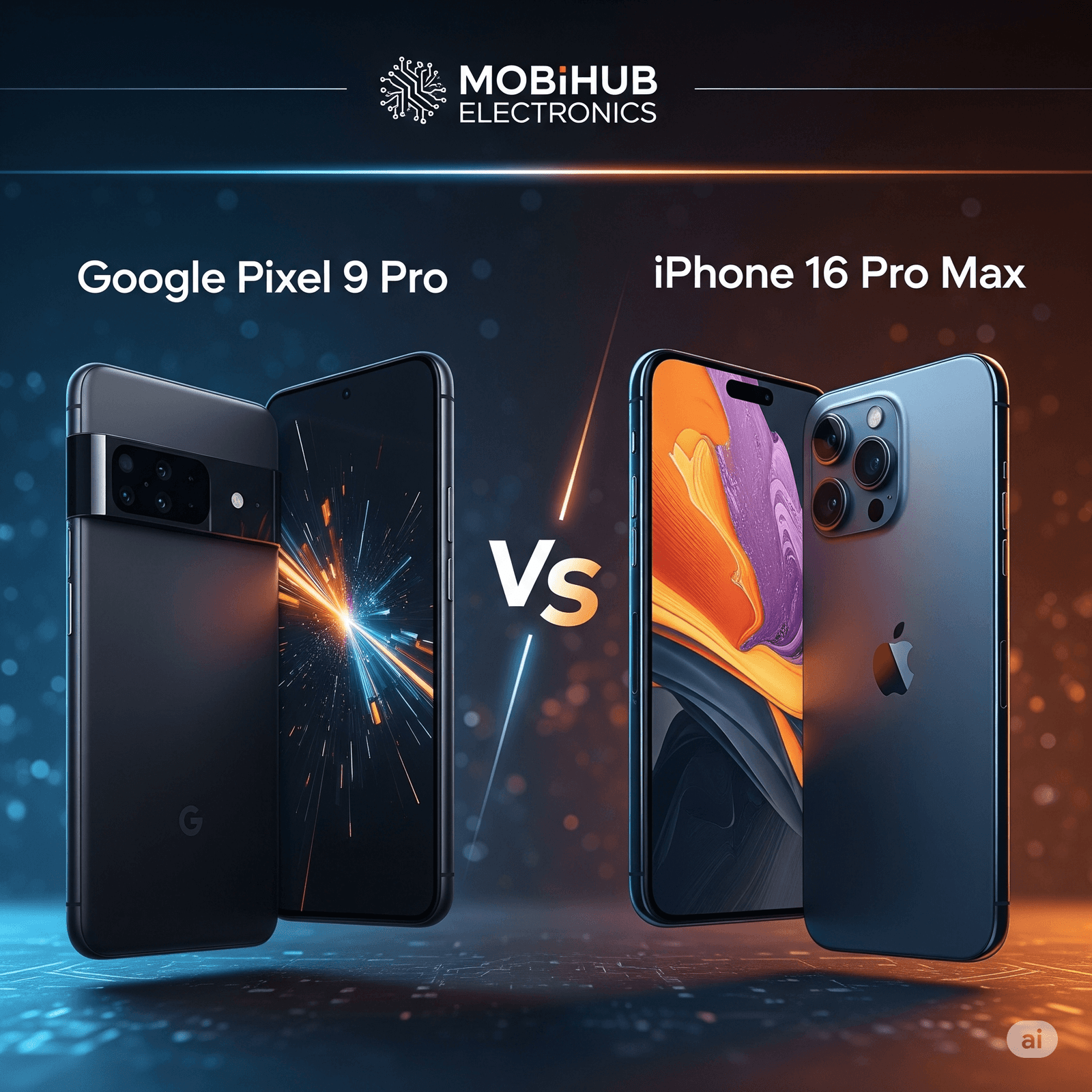Google Pixel 9 Pro vs iPhone 16 Pro Max