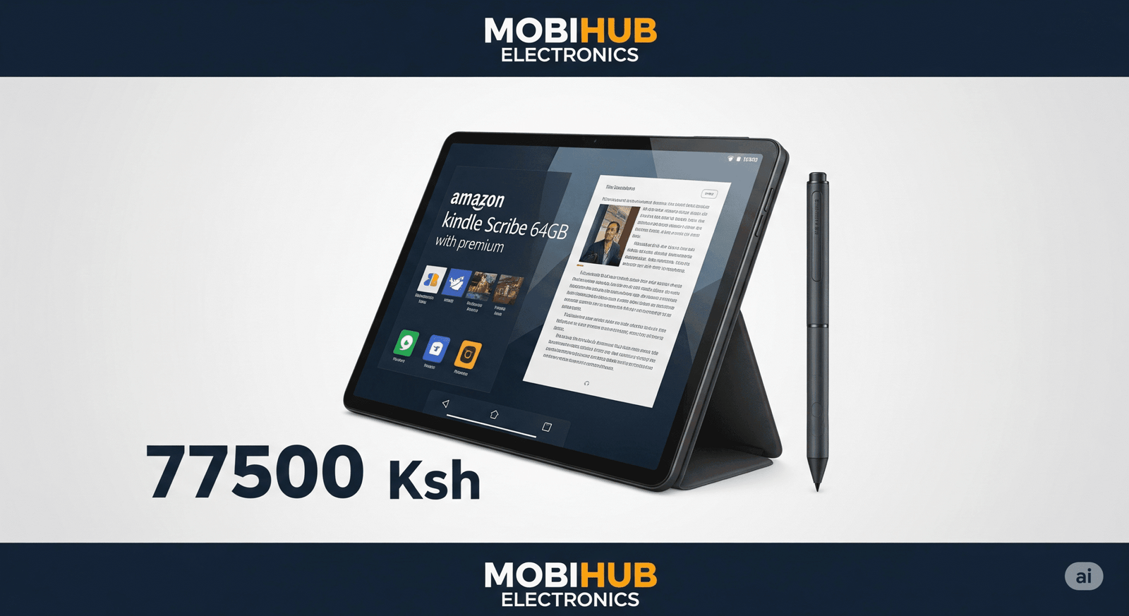 Amazon Kindle scribe 64gb premium pen@77500