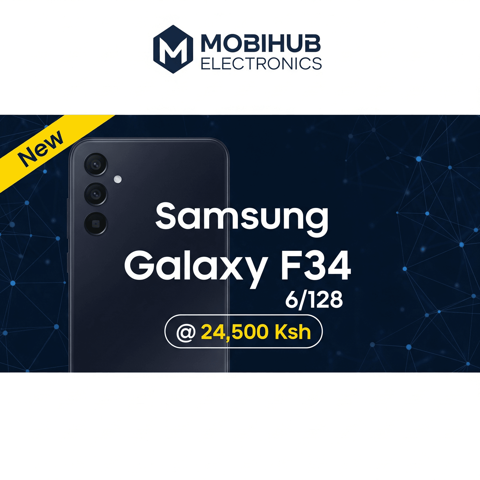 Samsung galaxy F34 6/1/8@24500