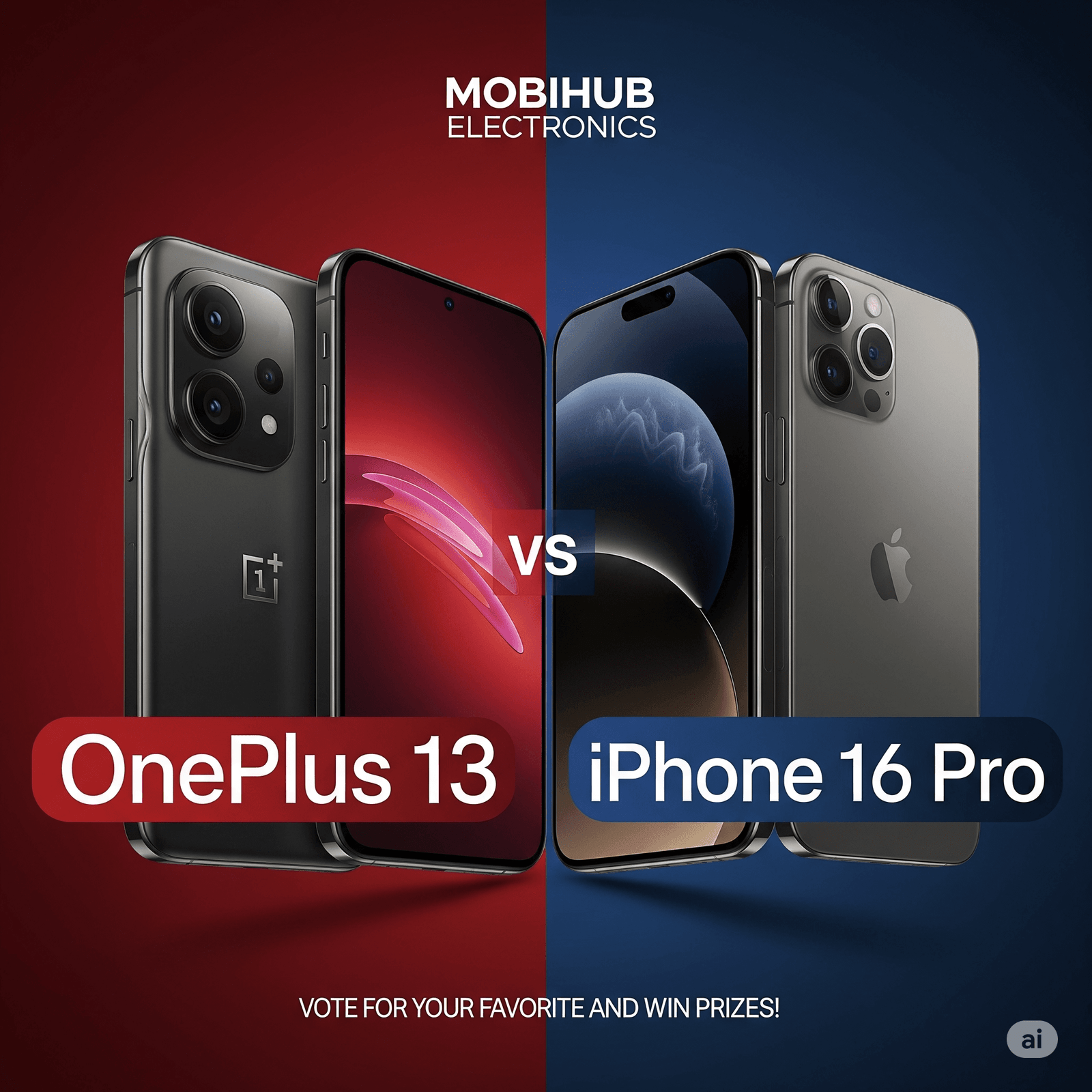 OnePlus 13 vs iPhone 16 Pro