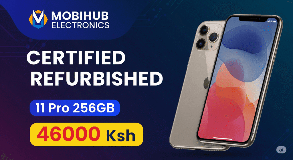 Certified refurbished 11 Pro 256 @ 46,000