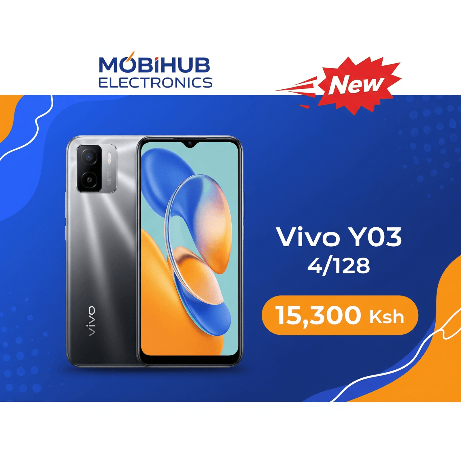 Vivo Y03 4/128@15300