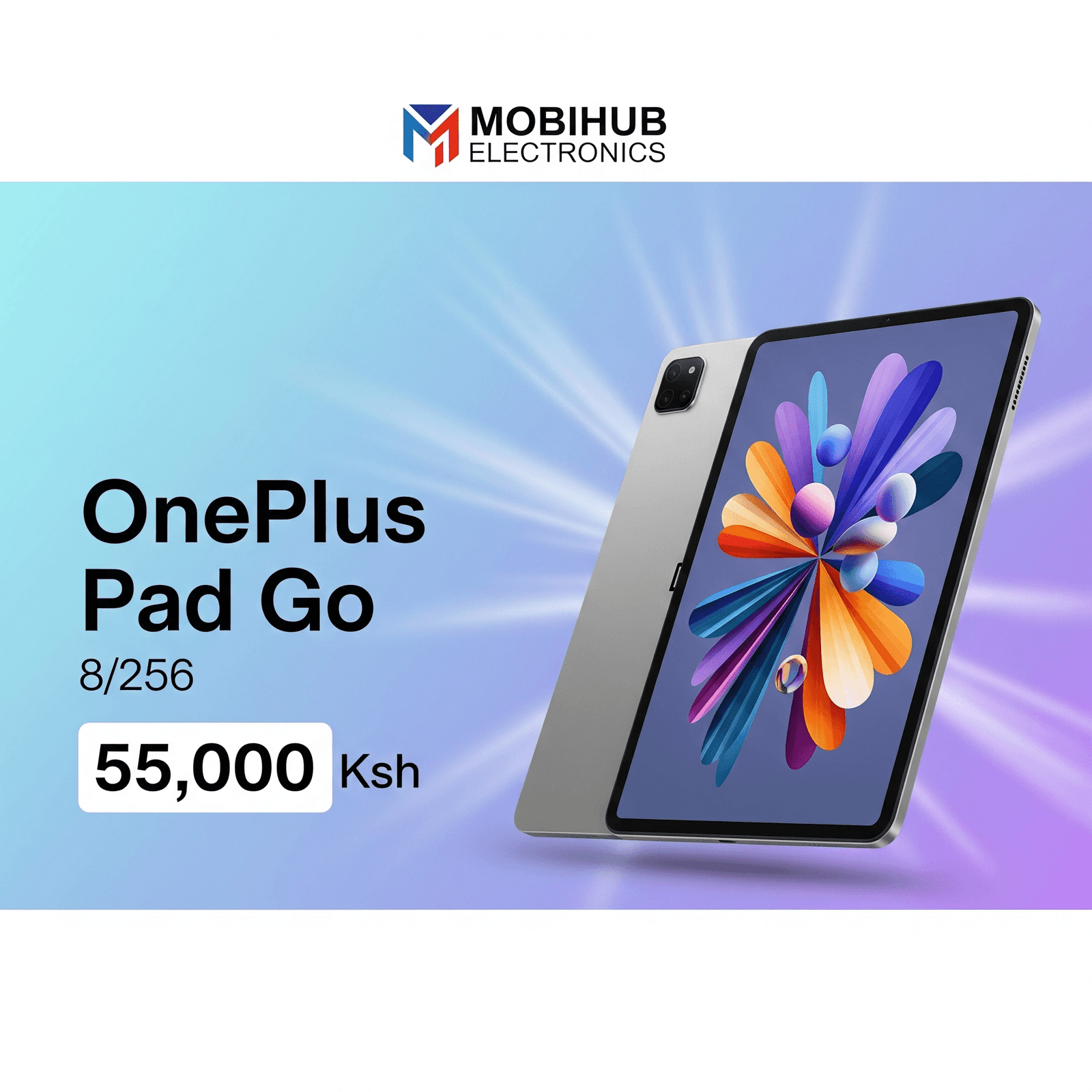 One Plus pad Go tablet 8/256@55,000