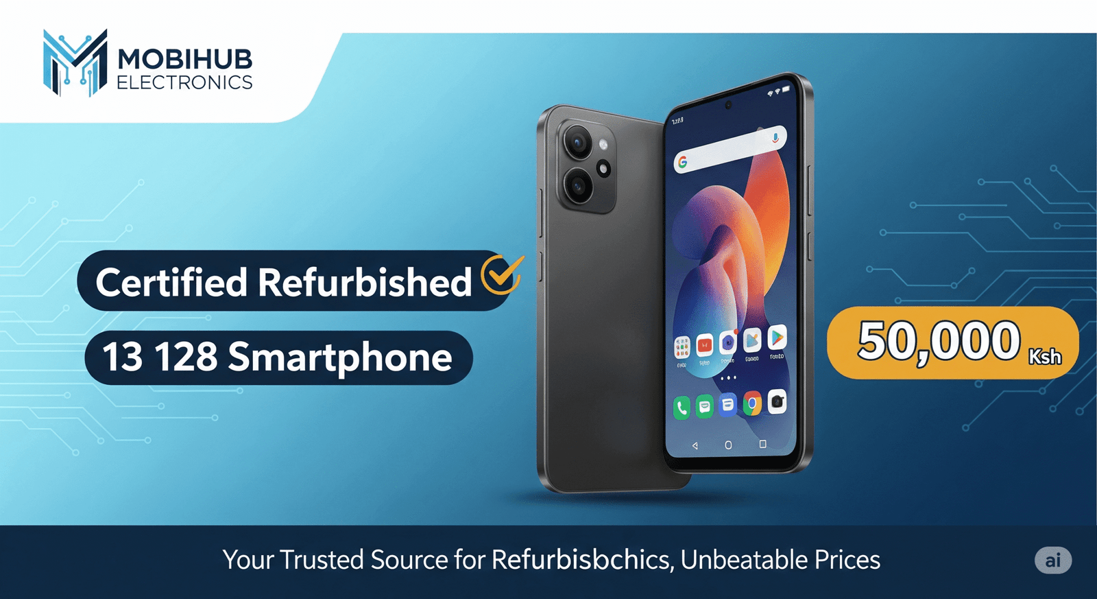 Certified refurbished 13 128 @ 50,000