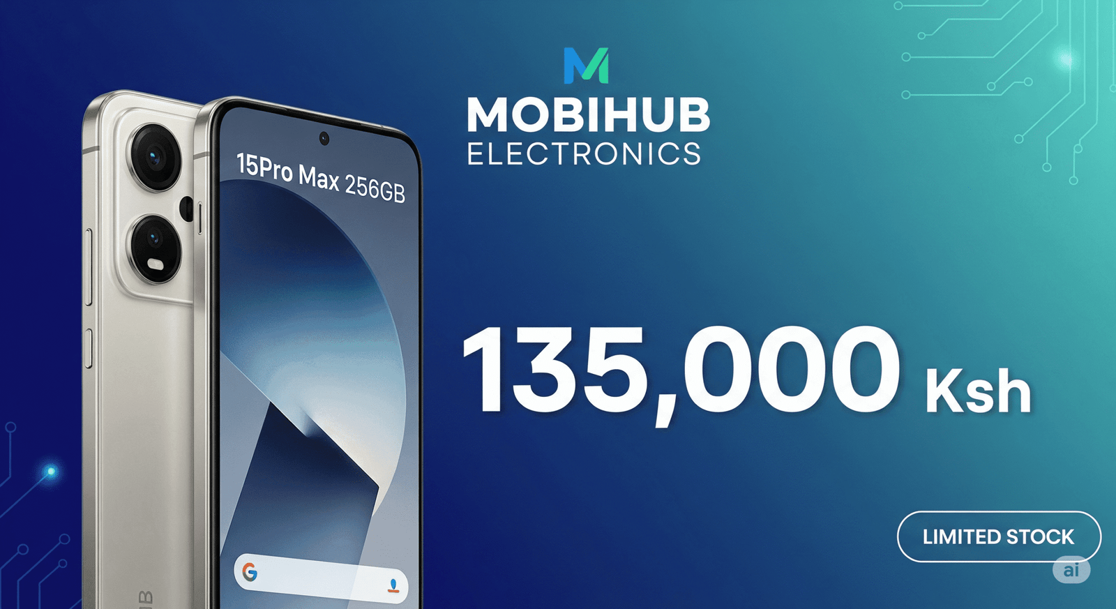 15pro max 256gb@135000